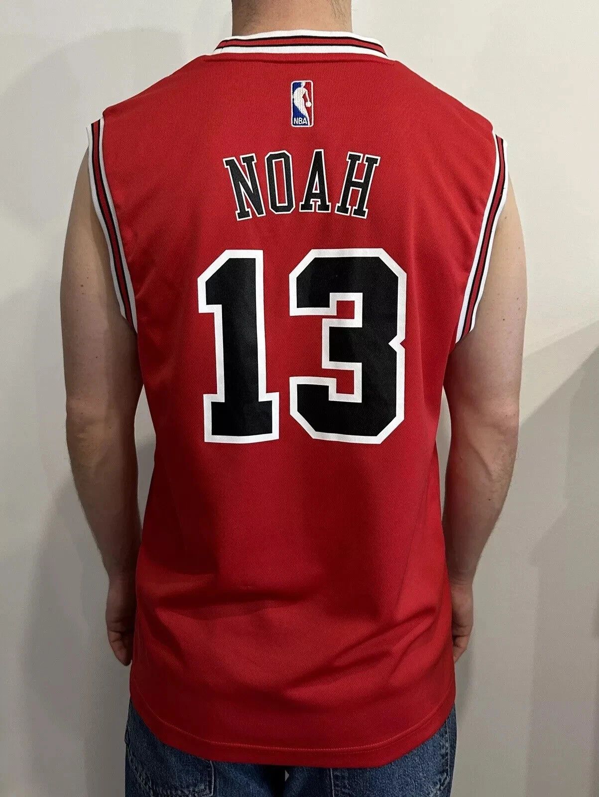 Adidas CHICAGO BULLS 2014 JOAKIM NOAH ADIDAS NBA JERSEY BASKETBALL Size US S / EU 44-46 / 1 - 2 Thumbnail