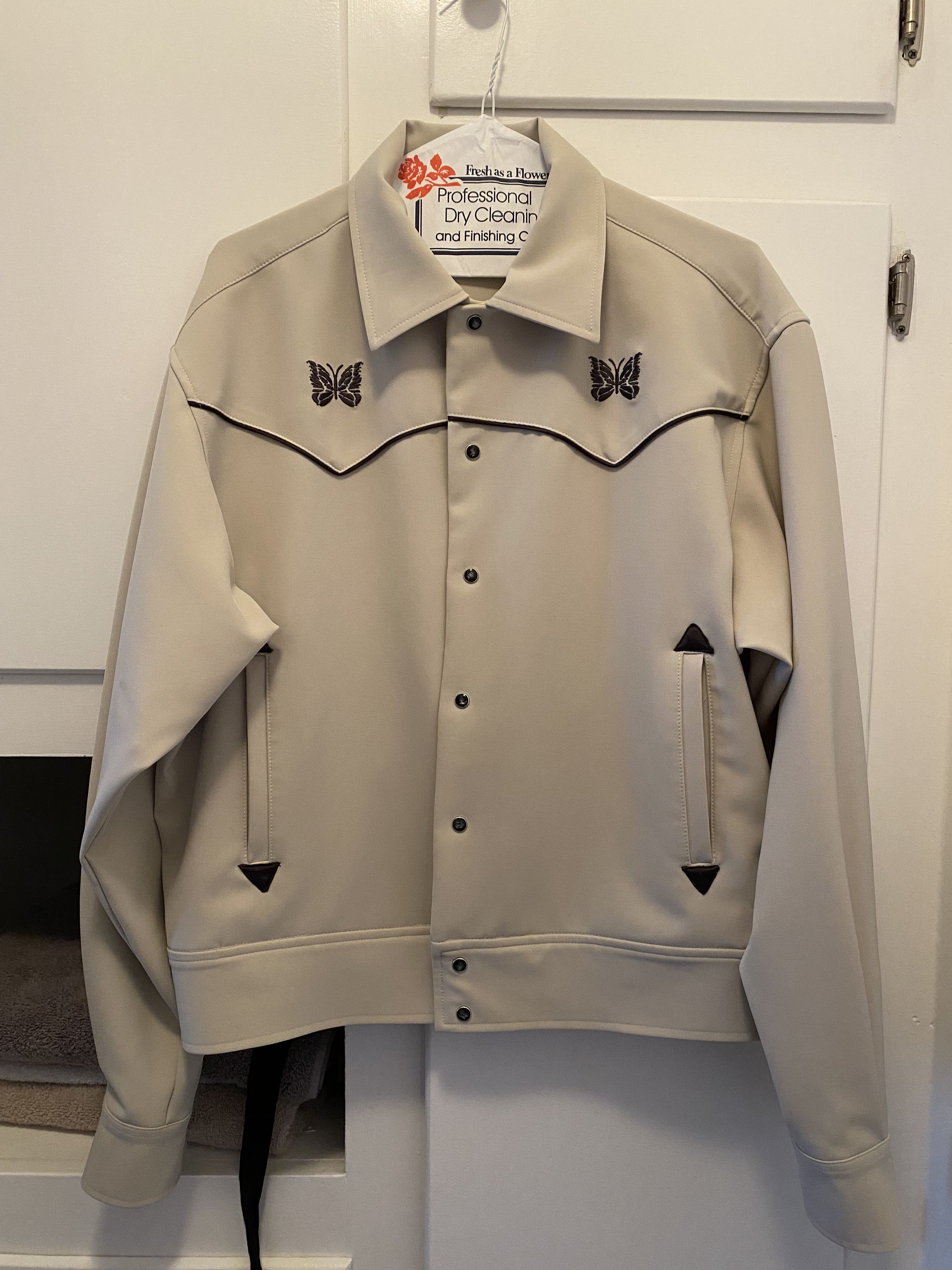 Needles Needles Double Cloth Piping Cowboy Jacket | Grailed