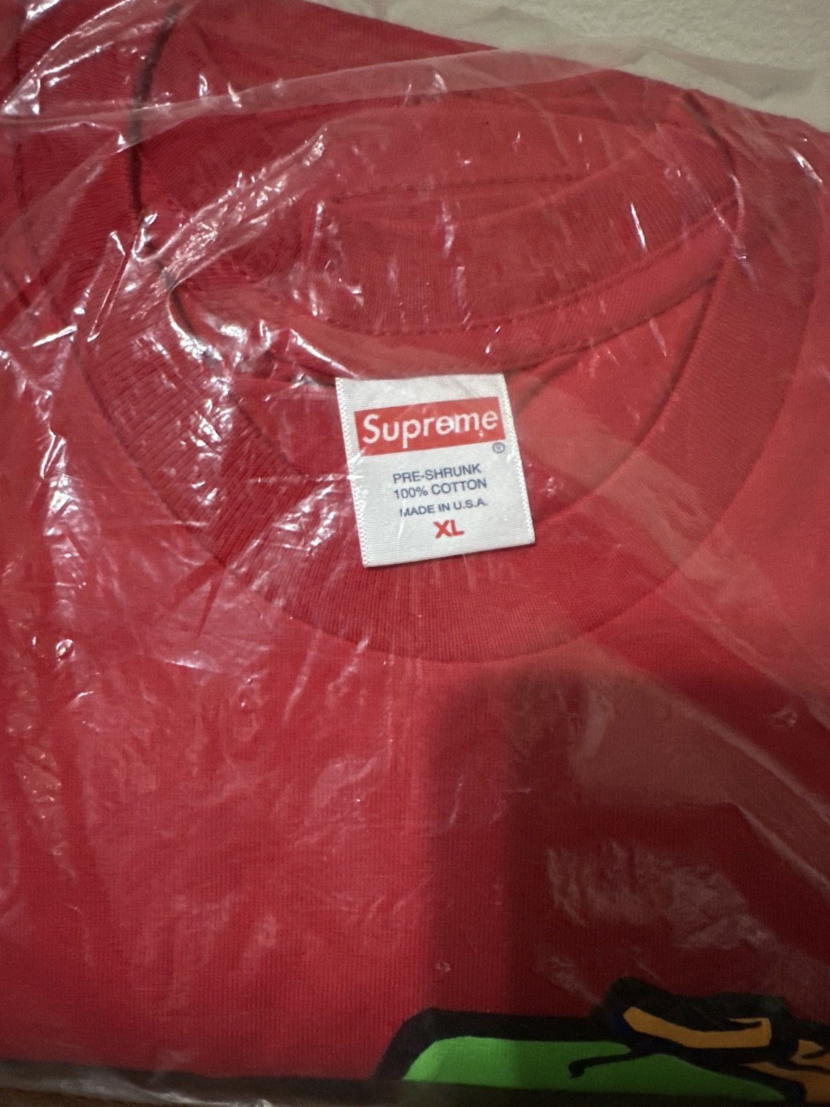 Supreme Supreme Molotov Kid Tee Red XL Size US XL / EU 56 / 4 - 4 Thumbnail