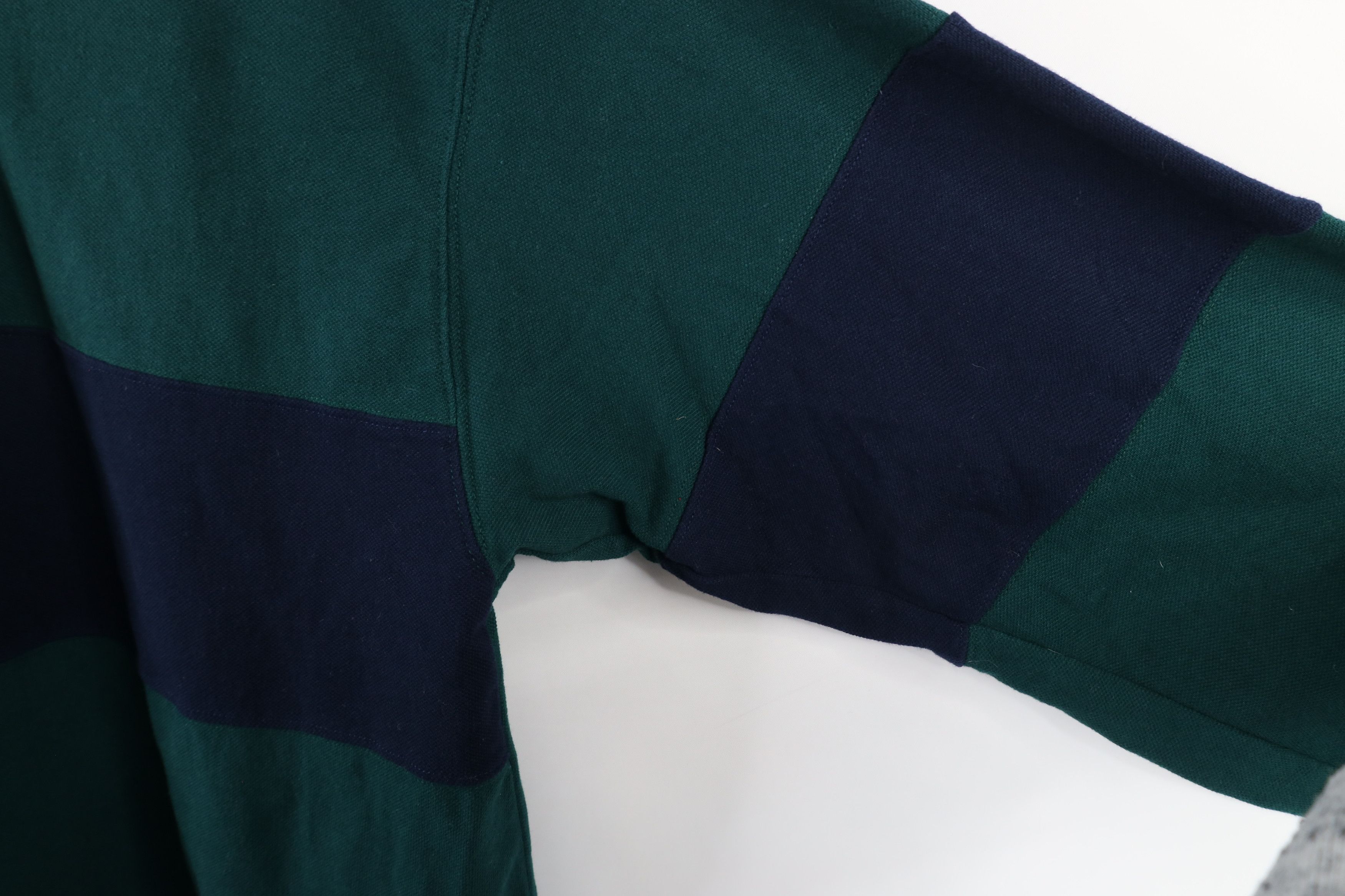 Vintage Vintage 90s Streetwear Heavyweight Long Sleeve Polo Shirt Size US L / EU 52-54 / 3 - 6 Thumbnail