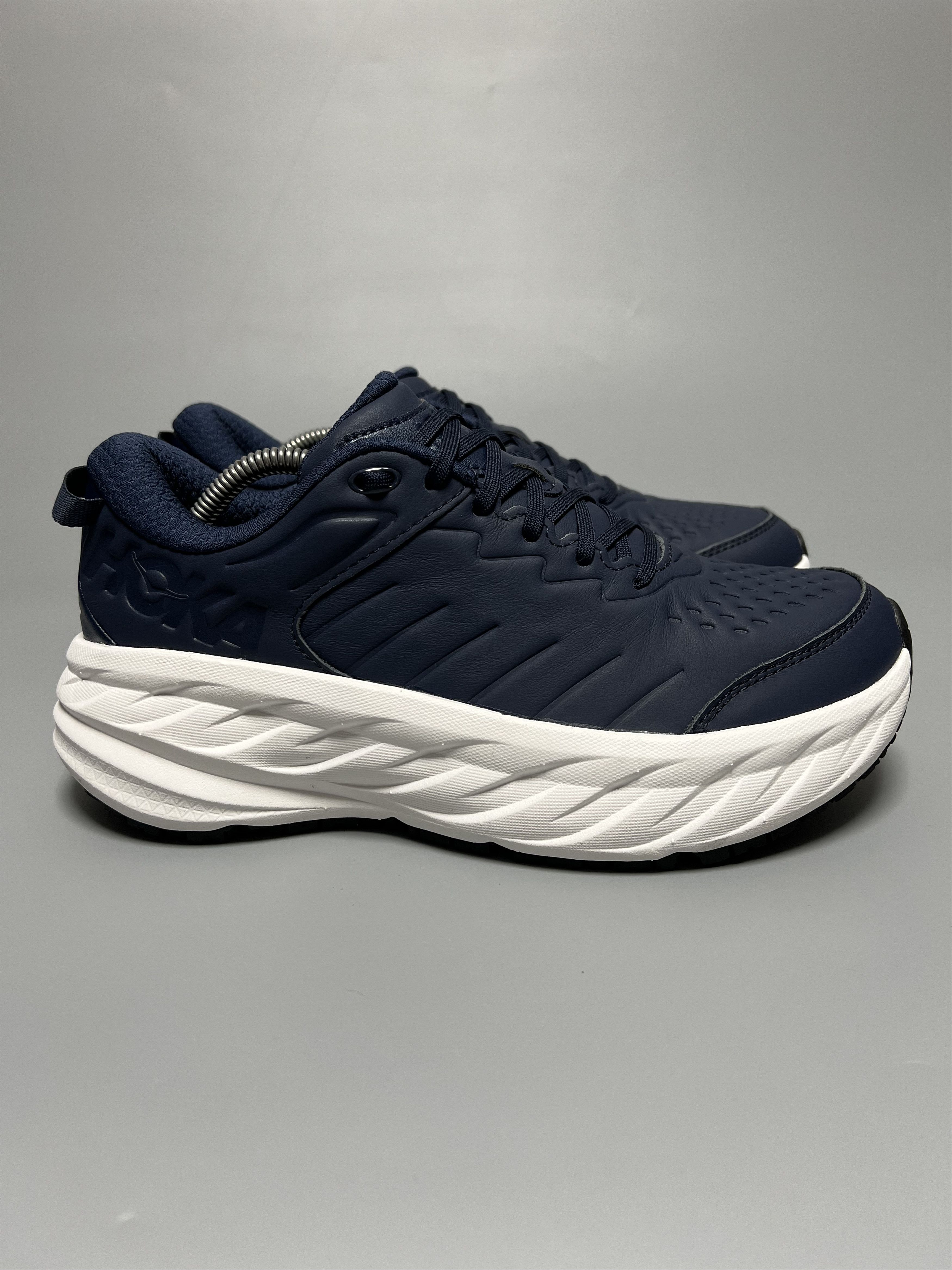 Hoka One One Bondi Sr Running Shoes Walking Slip Resistant in Blue, Men's (Size 9)