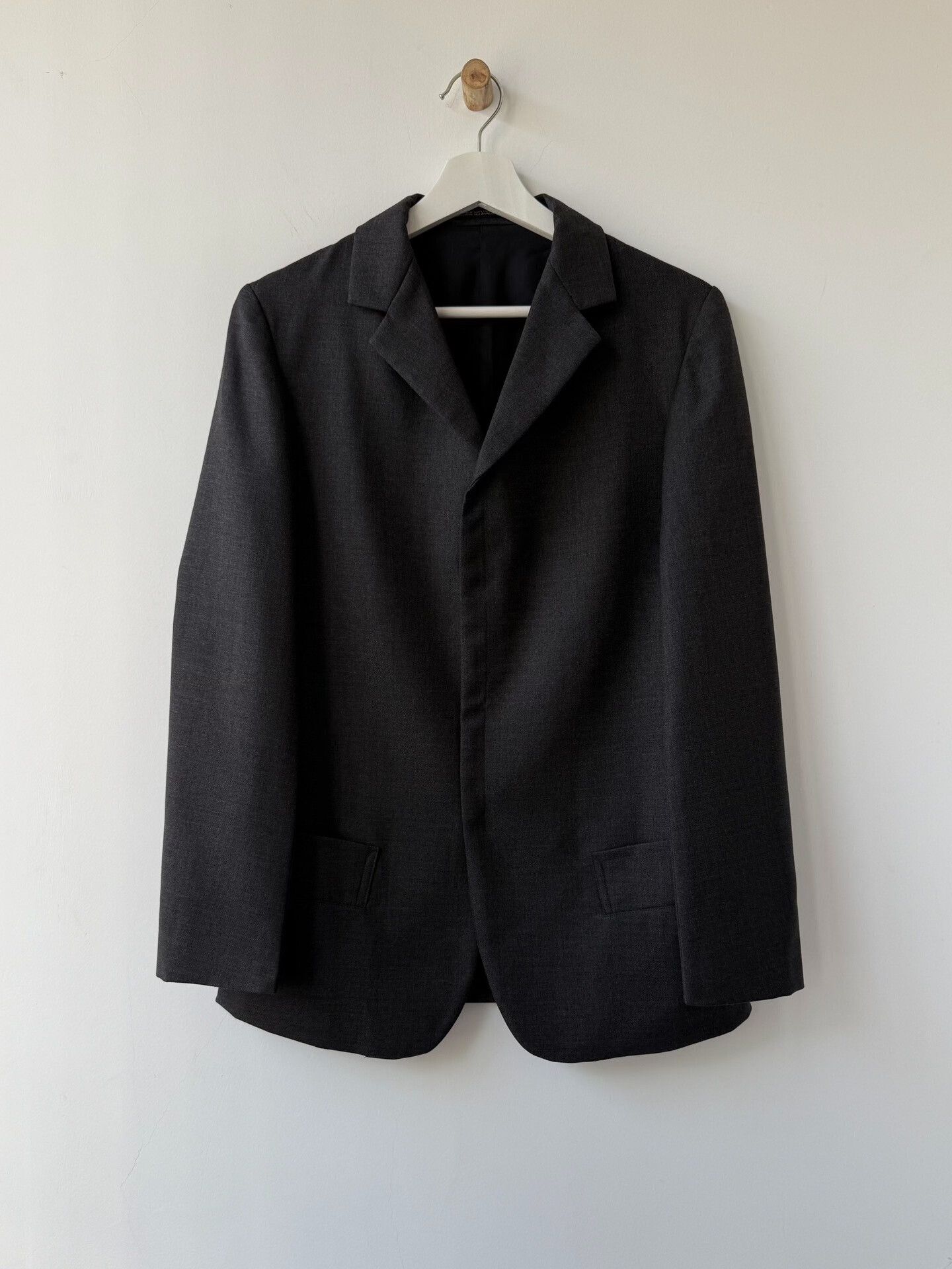 Y's Yohji Yamamoto Y's Minimalist Wool Blazer Size US M / EU 48-50 / 2 - 1 Thumbnail