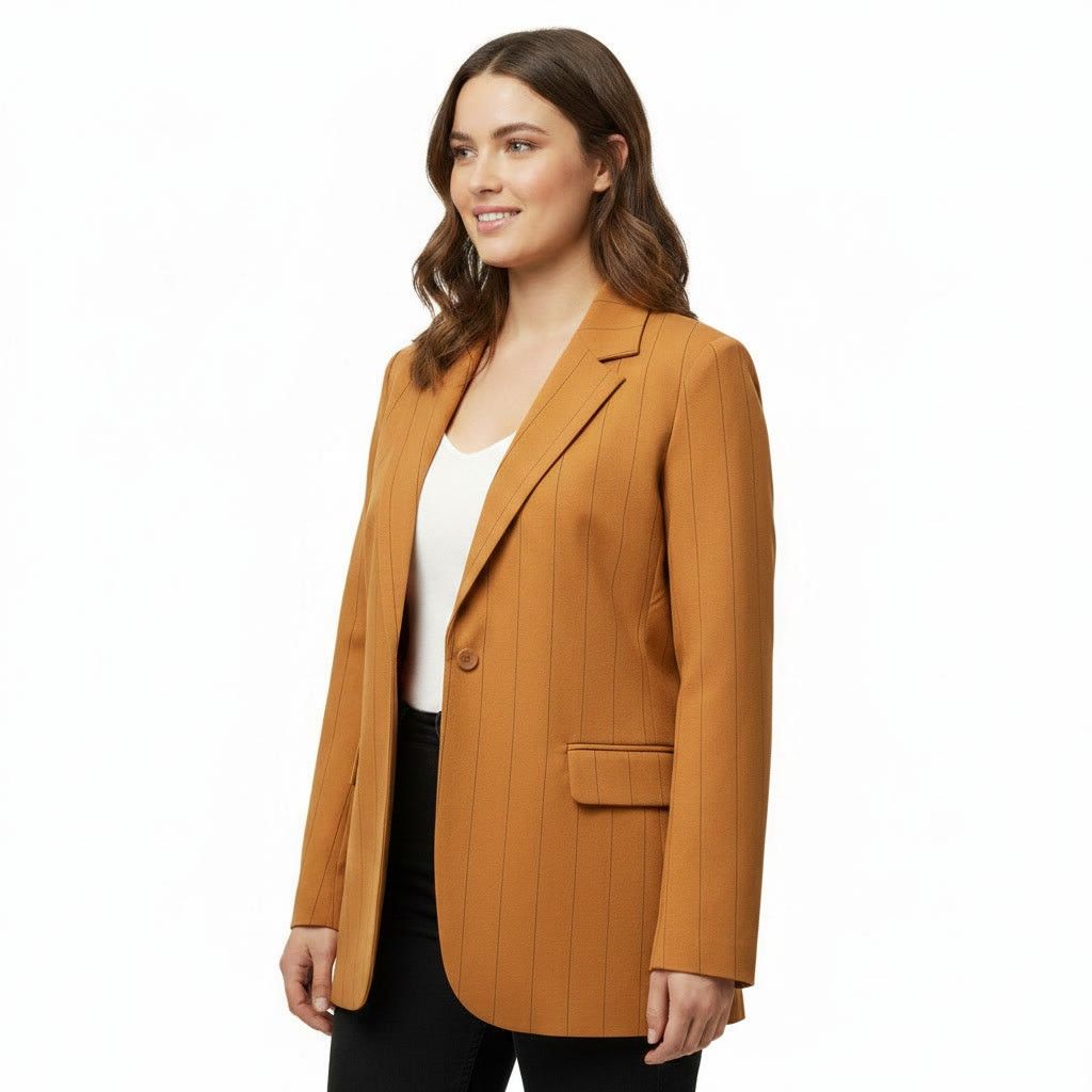 Other Danielle Bernstein Honey Ginger Boyfriend Jacket, L Size L / US 10 / IT 46 - 1 Thumbnail