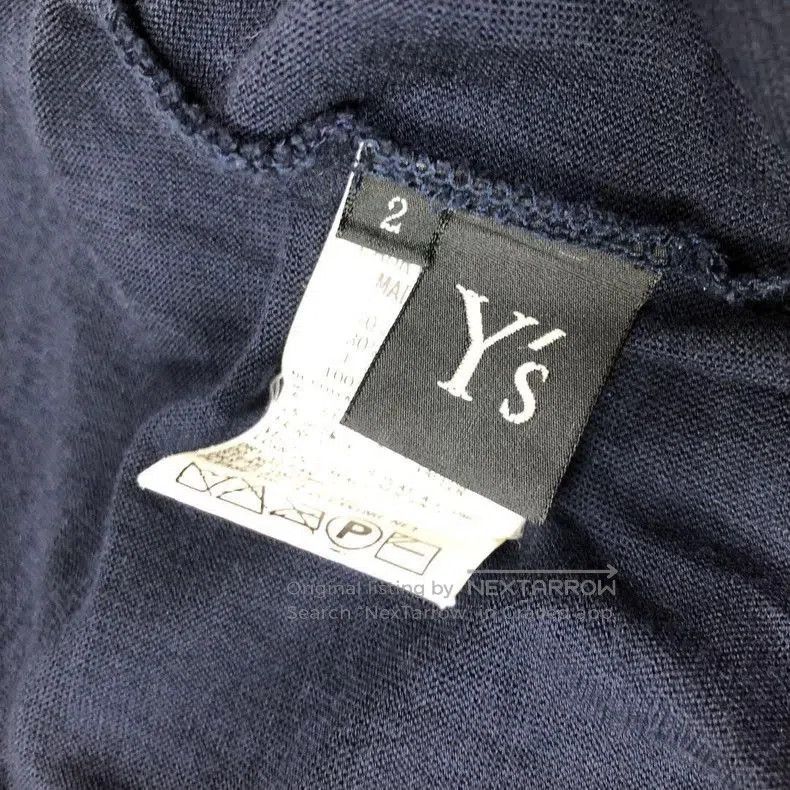Yohji Yamamoto Yohji Yamamoto Y's Long Sleeve patchwork long T-shirt Size US M / EU 48-50 / 2 - 6 Thumbnail