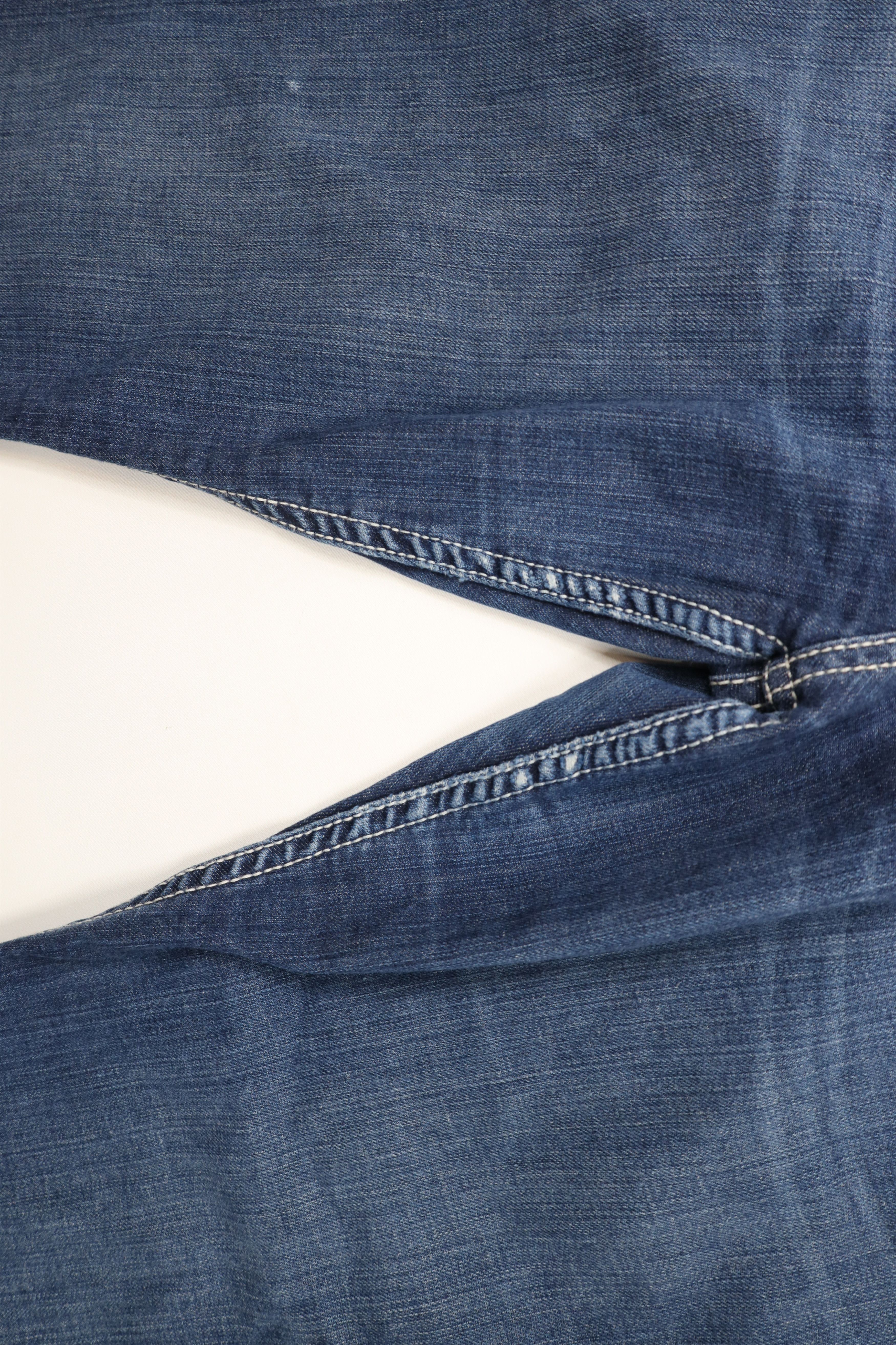 Vintage Buckle BKE Denim Stretch Boot Cut Denim Jeans Blue Size 32" / US 10 / IT 46 - 5 Thumbnail