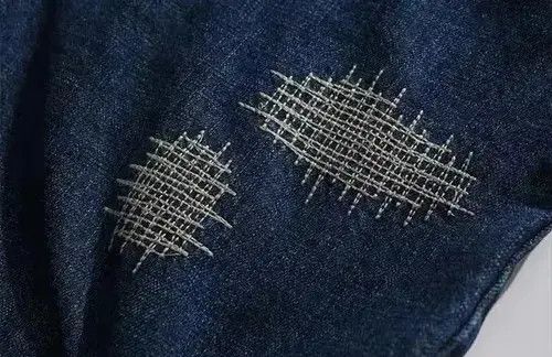Japanese Brand × Jean 20AW Indigo Union Japan Patchwork Relaxed Fit Denim Jeans Size US 32 / EU 48 - 2 Thumbnail