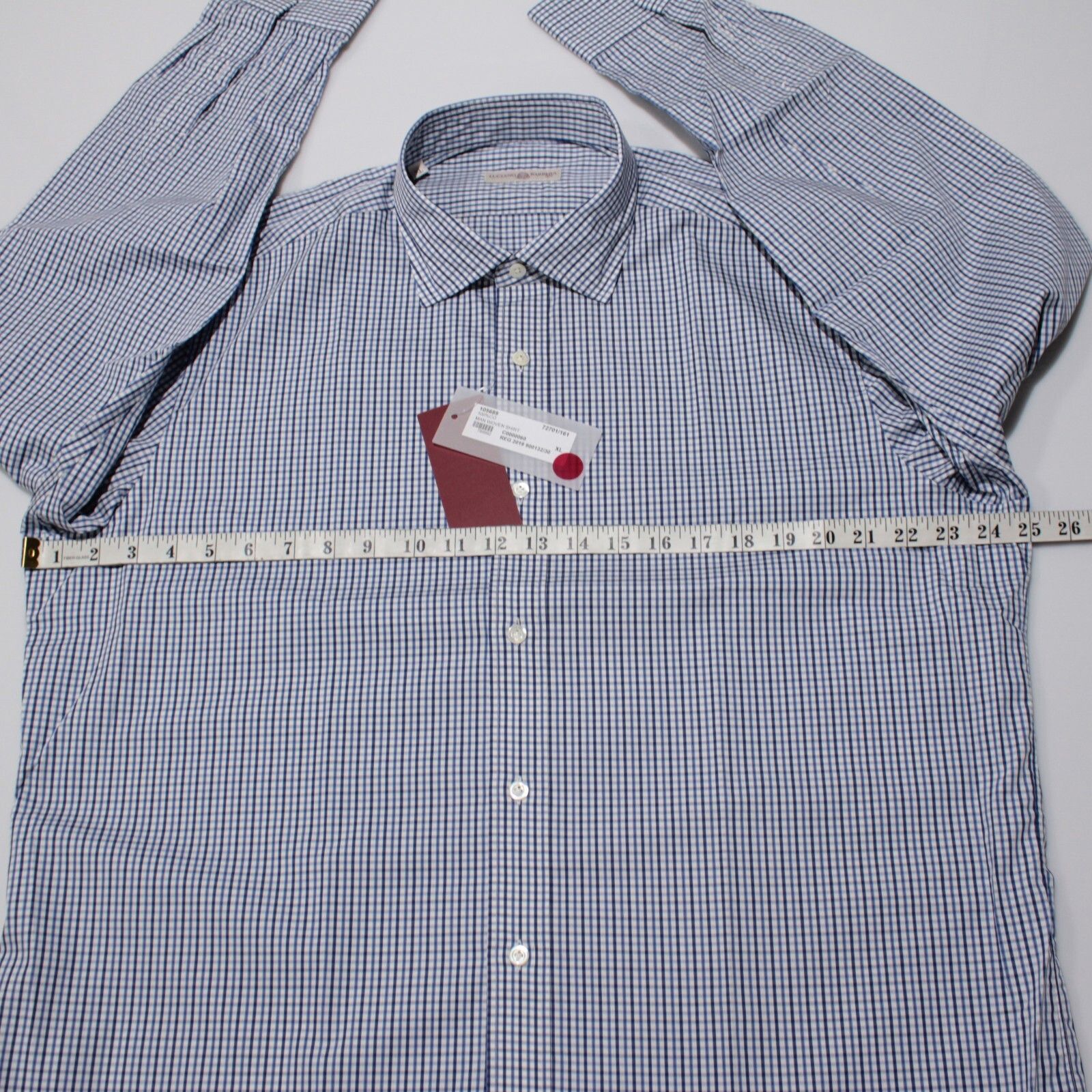 Luciano Barbera Luciano Barbera New with tags Shirt Size XL US In Blue Size US XL / EU 56 / 4 - 7 Thumbnail