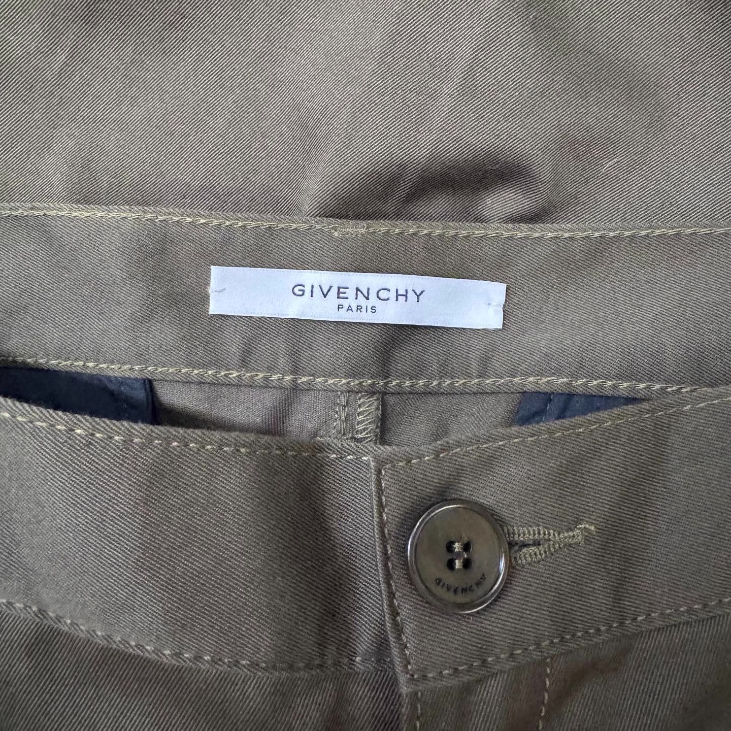 Givenchy ISECRET Black Splash Ink Flared Cargo Pants Q10 Size US 36 / EU 52 - 3 Thumbnail