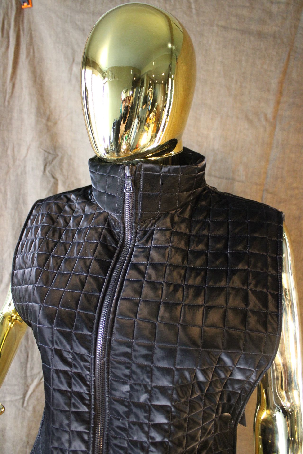 Other Black Quilted Vest Size US M / EU 48-50 / 2 - 6 Thumbnail