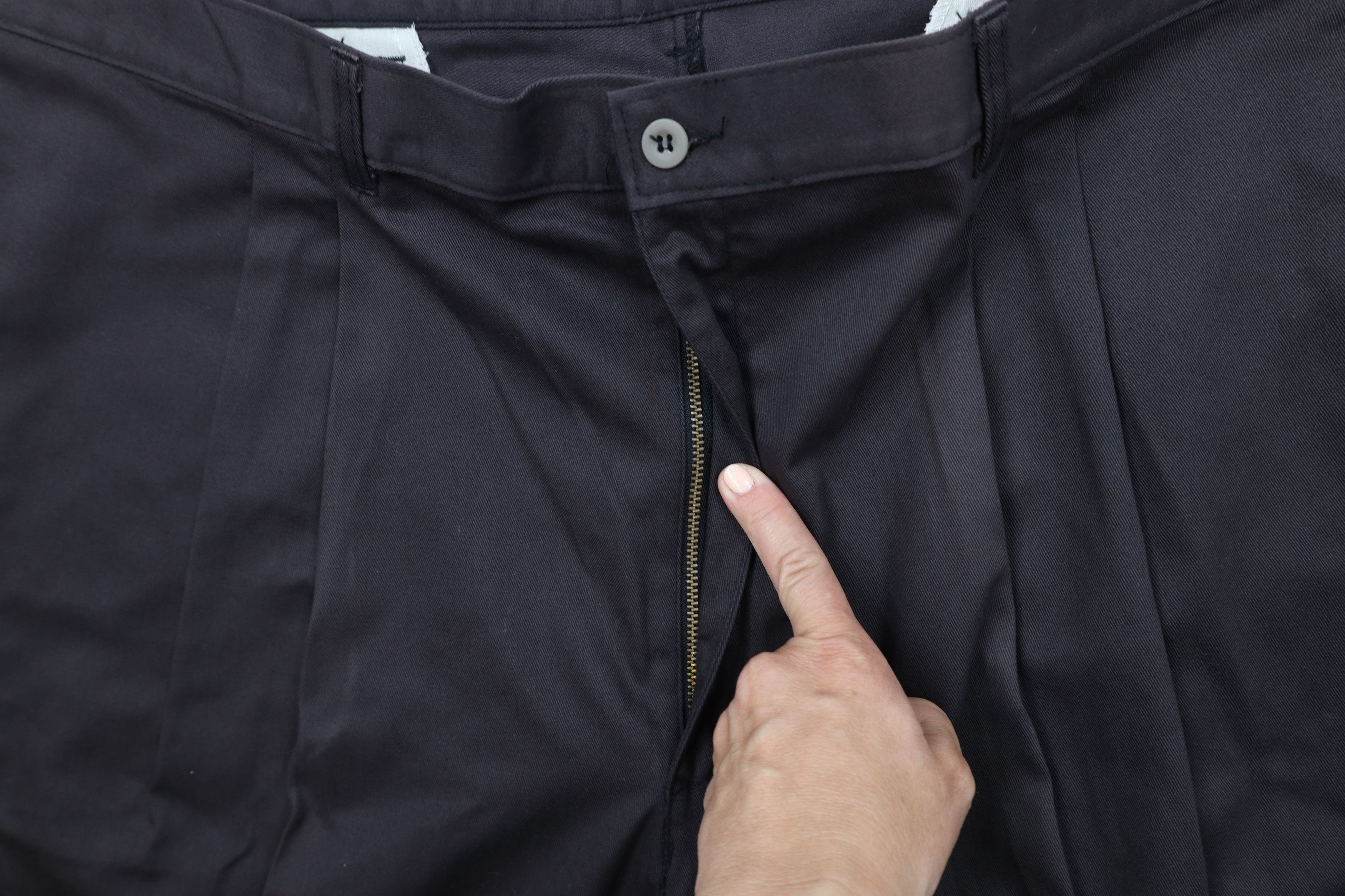 Vintage Deadstock Vintage 90s Streetwear Wide Leg Chino Pants USA Size US 44 / EU 60 - 7 Thumbnail