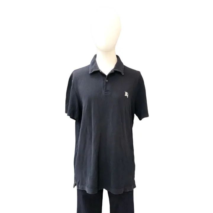 Burberry Burberry Classic Logo Short Sleeve Polo Shirt 0079 Size L / US 10 / IT 46 - 1 Thumbnail