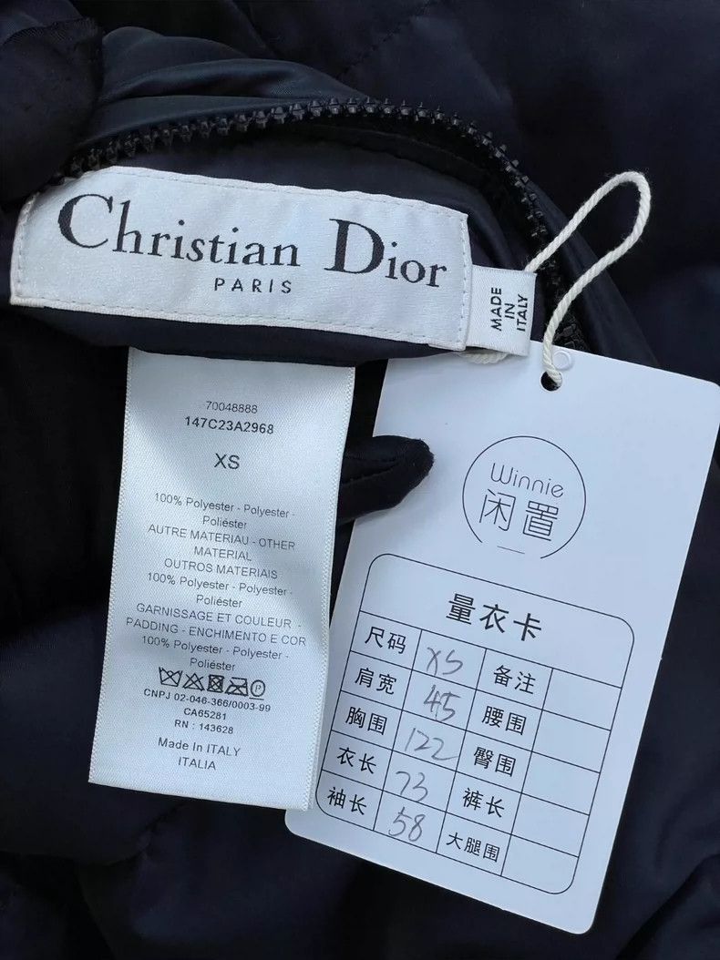 Dior Dior Classic old-fashioned double-sided cotton jacket 2504- Size US XS / EU 42 / 0 - 7 Thumbnail