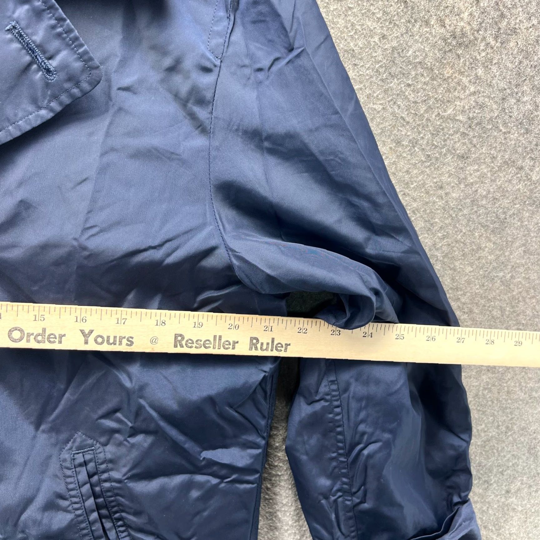 Ralph Lauren VINTAGE Lauren Ralph Lauren Jacket Womens Medium Navy Double Breasted Peacoat Anchor Navy Jacket Women M Navy Peacoat Anchor Rain Coat Size M / US 6-8 / IT 42-44 - 4 Thumbnail