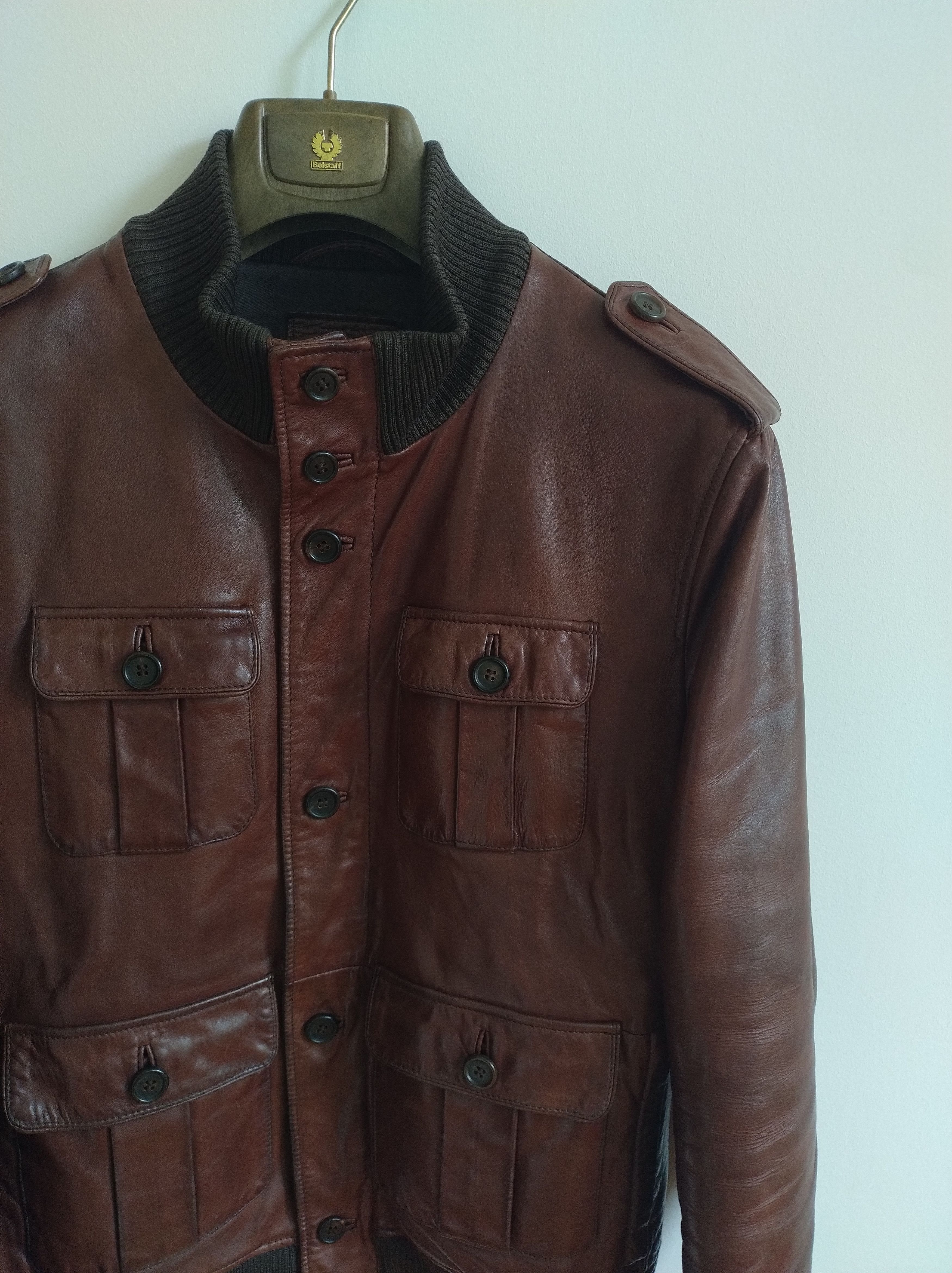 Prada Prada Leather Jacket Cargo Bomber archive 2008 Size US M / EU 48-50 / 2 - 4 Thumbnail