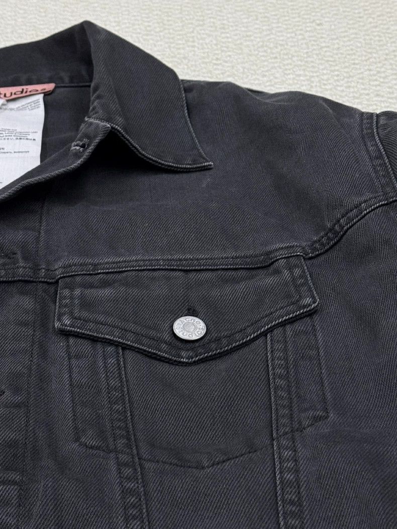 Acne Studios Acne studios Black denim jacket 2502-Nextarrow Size US XS / EU 42 / 0 - 3 Thumbnail