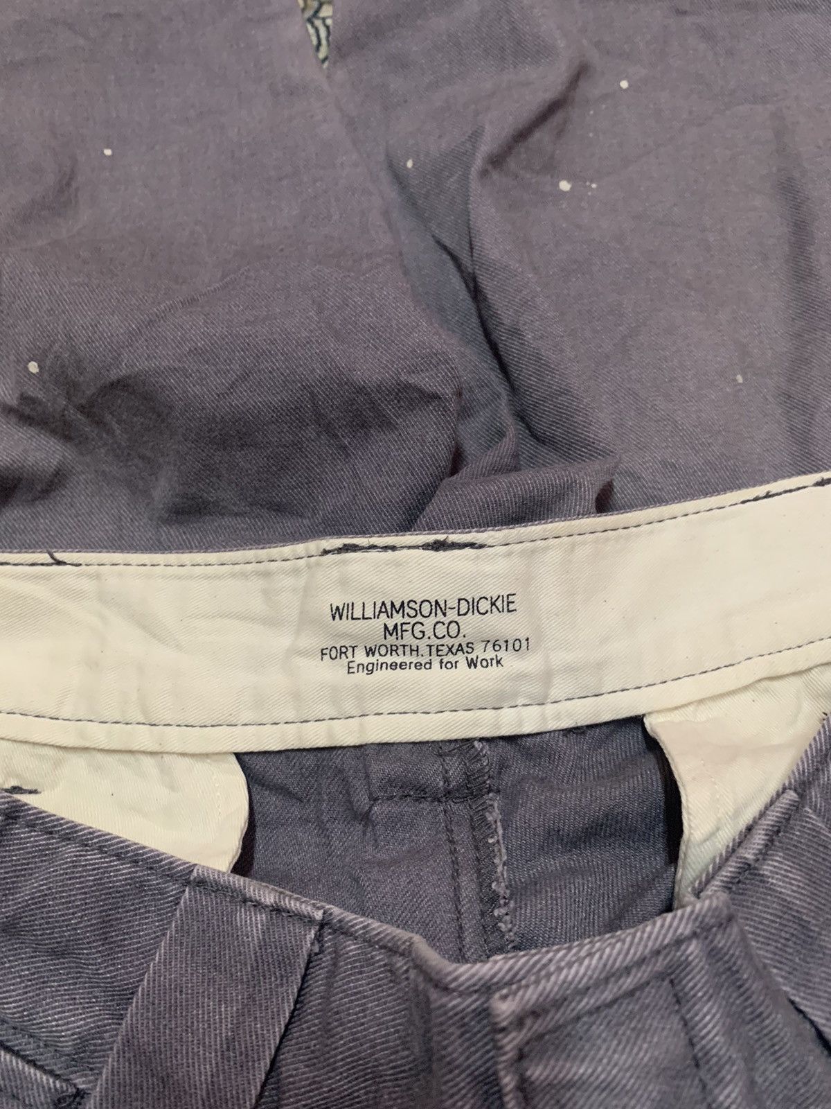 Dickies 90s OG DICKIES CUSTOM PATCHWORK AND SPLASH PAINT RARE Size US 31 - 8 Thumbnail