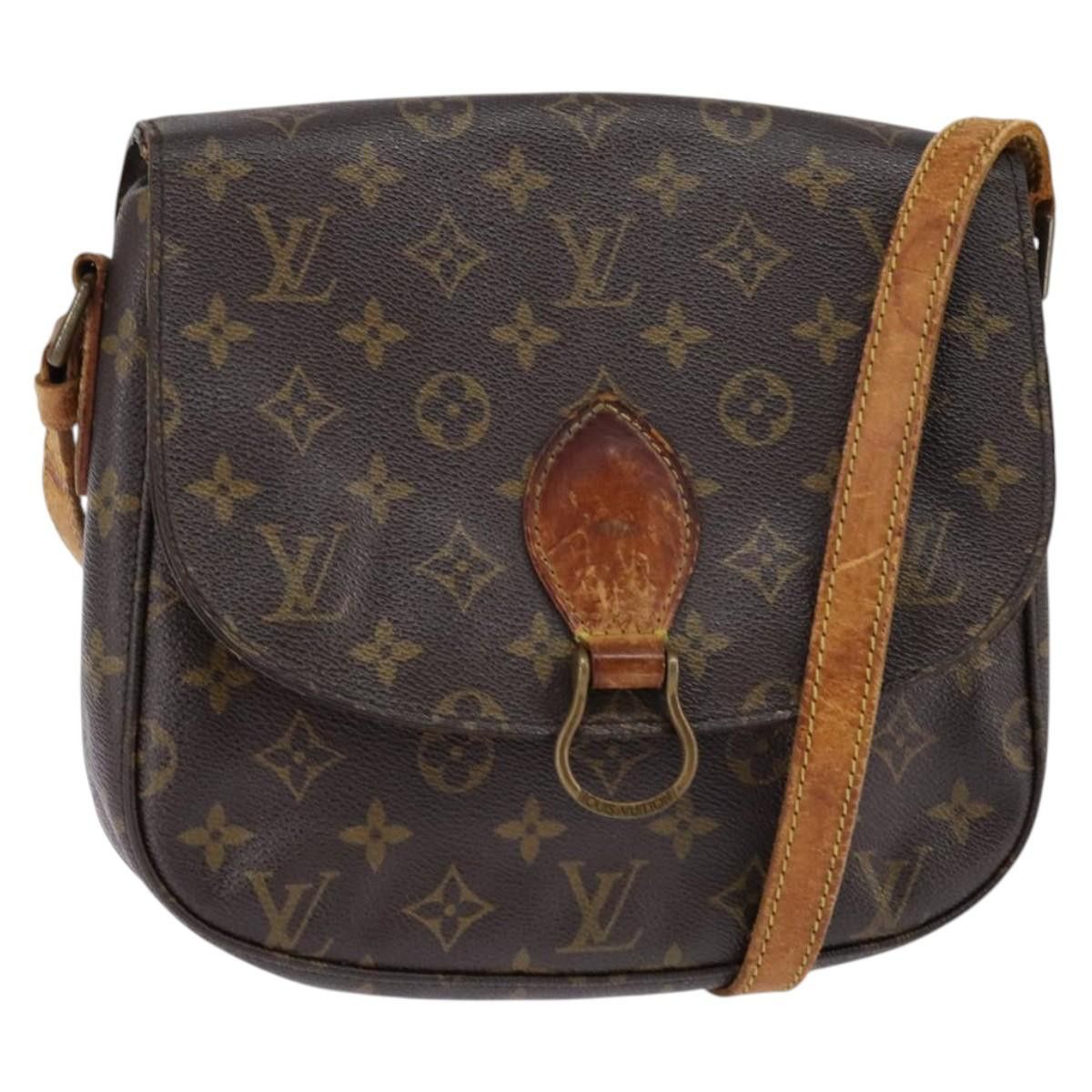 Louis Vuitton LOUIS VUITTON Monogram Saint Cloud GM Shoulder Bag M51242 Size ONE SIZE - 1 Thumbnail