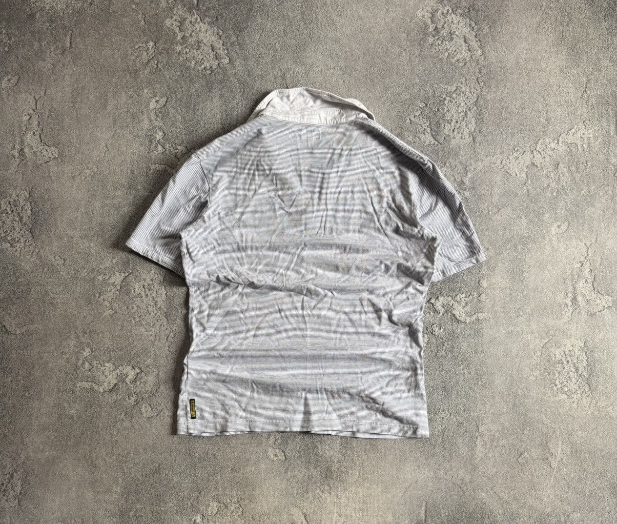 Armani Armani Jeans S/size vintage striped retro polo tee tshirt Size US S / EU 44-46 / 1 - 11 Thumbnail