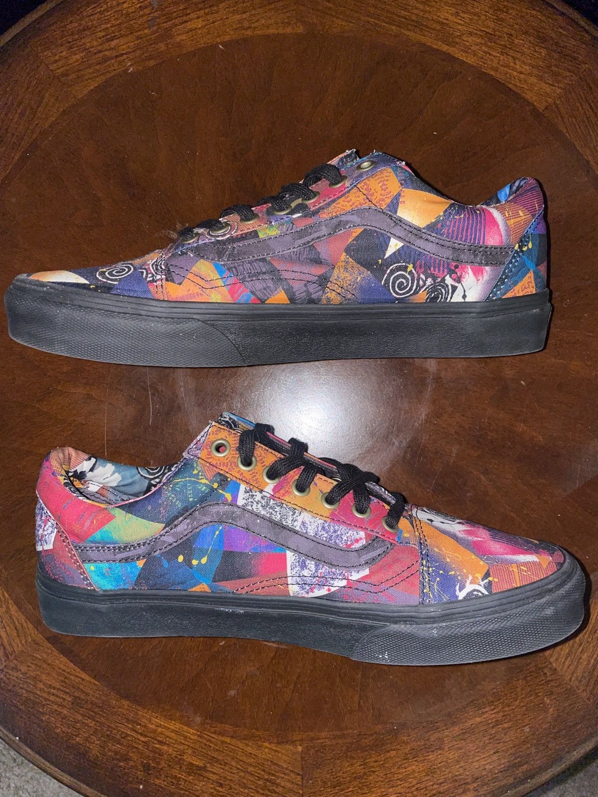Vans VANS Old Skool Multicolor Abstract Size US 10 / EU 43 - 3 Thumbnail