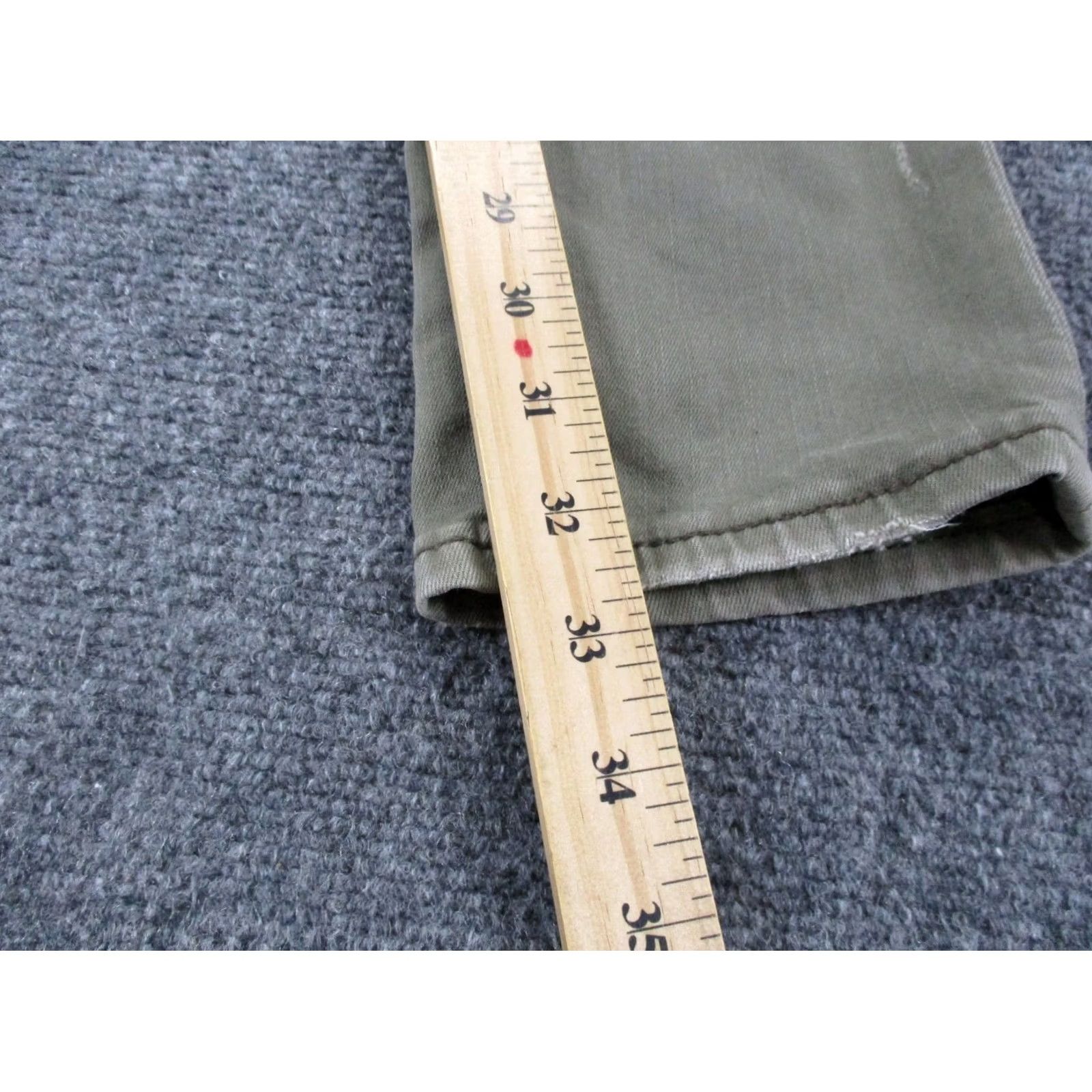 Vintage Rock Revival Jeans Womens 28 Green Denim Margie Skinny Faded Casual Rock USA Theme Vintage No N/A Size 28" / US 6 / IT 42 - 4 Thumbnail