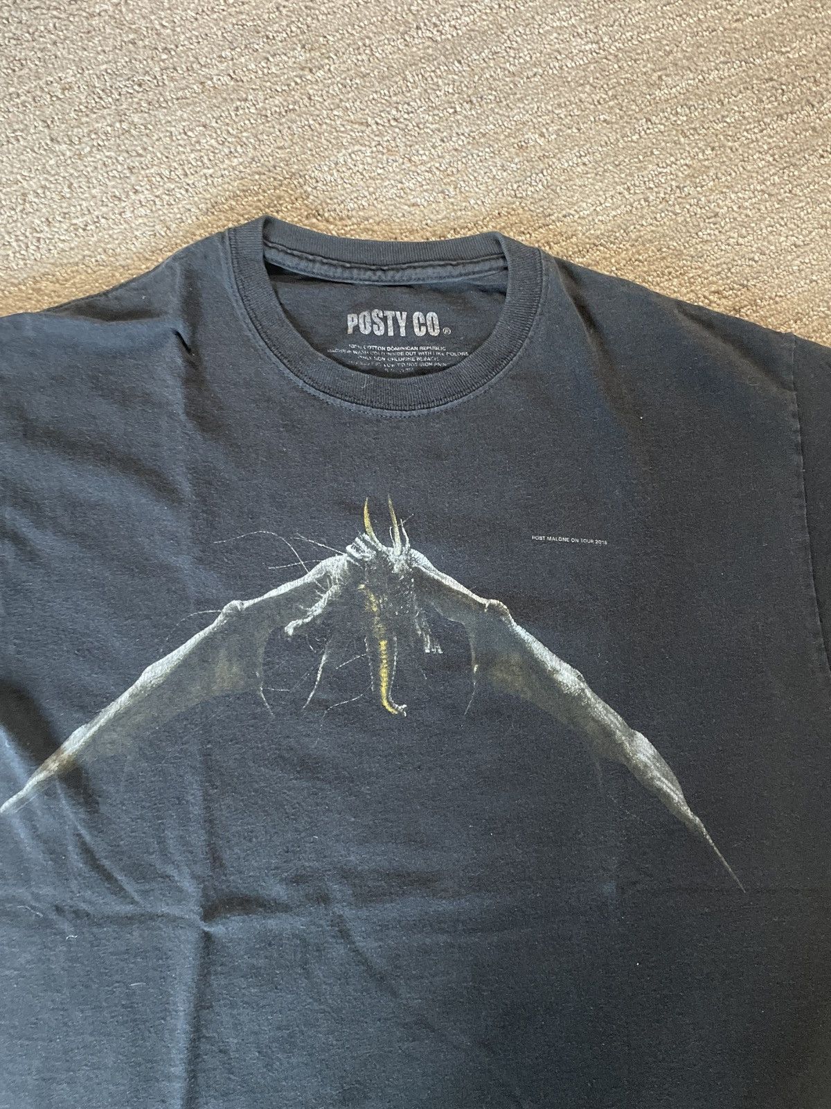 Vintage Post Malone Tour Tee Size US S / EU 44-46 / 1 - 4 Thumbnail