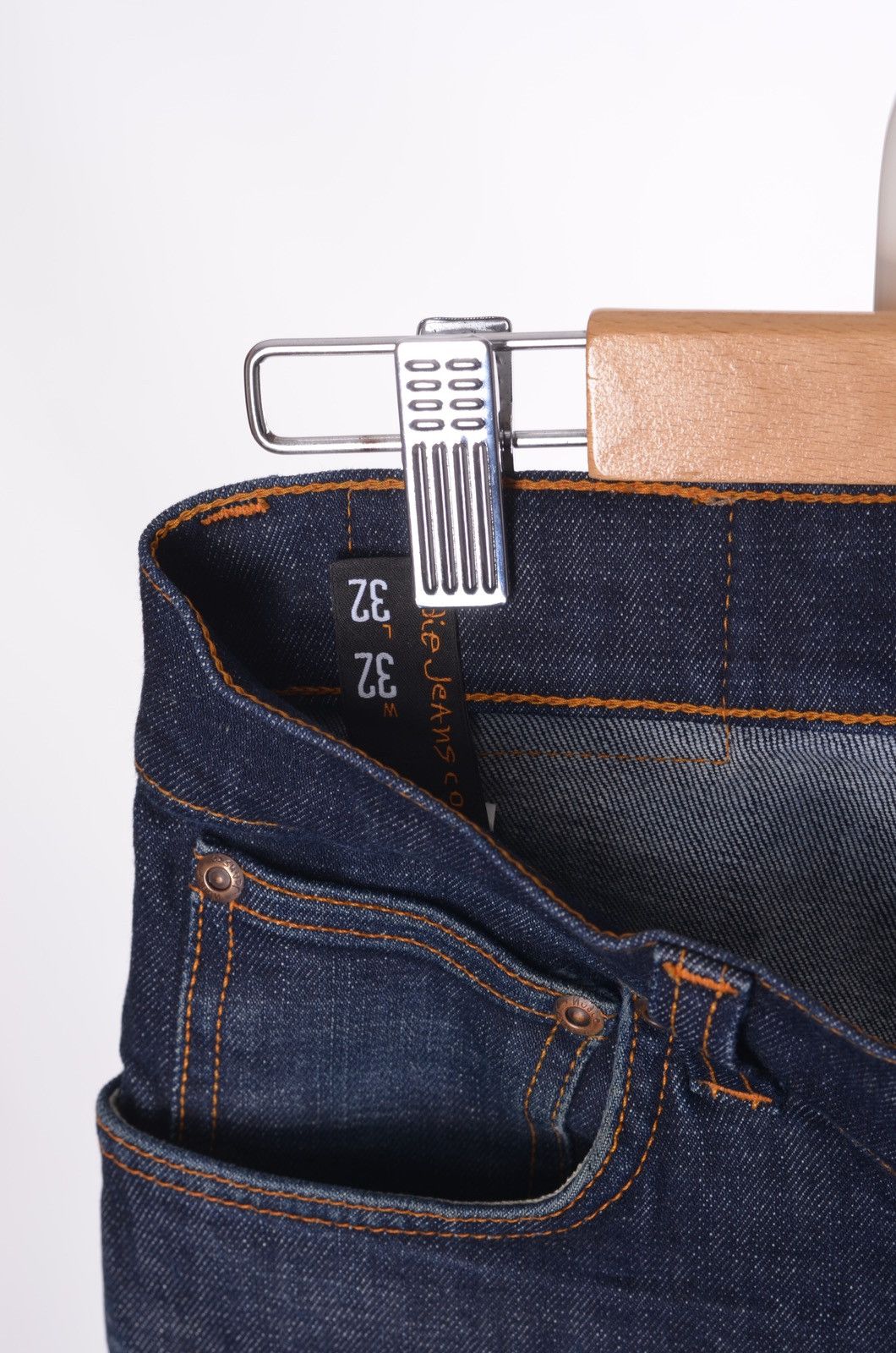 Nudie Jeans Nudie Jeans Thin Finn Organic Dry Twill denim sz 32 Size US 32 / EU 48 - 5 Thumbnail