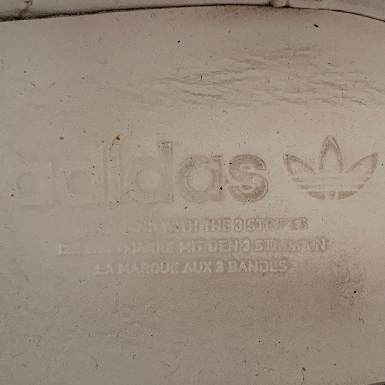 Adidas Size 13 White Leather Low Top Lace-Up Sneakers Size US 13 / EU 46 - 8 Thumbnail