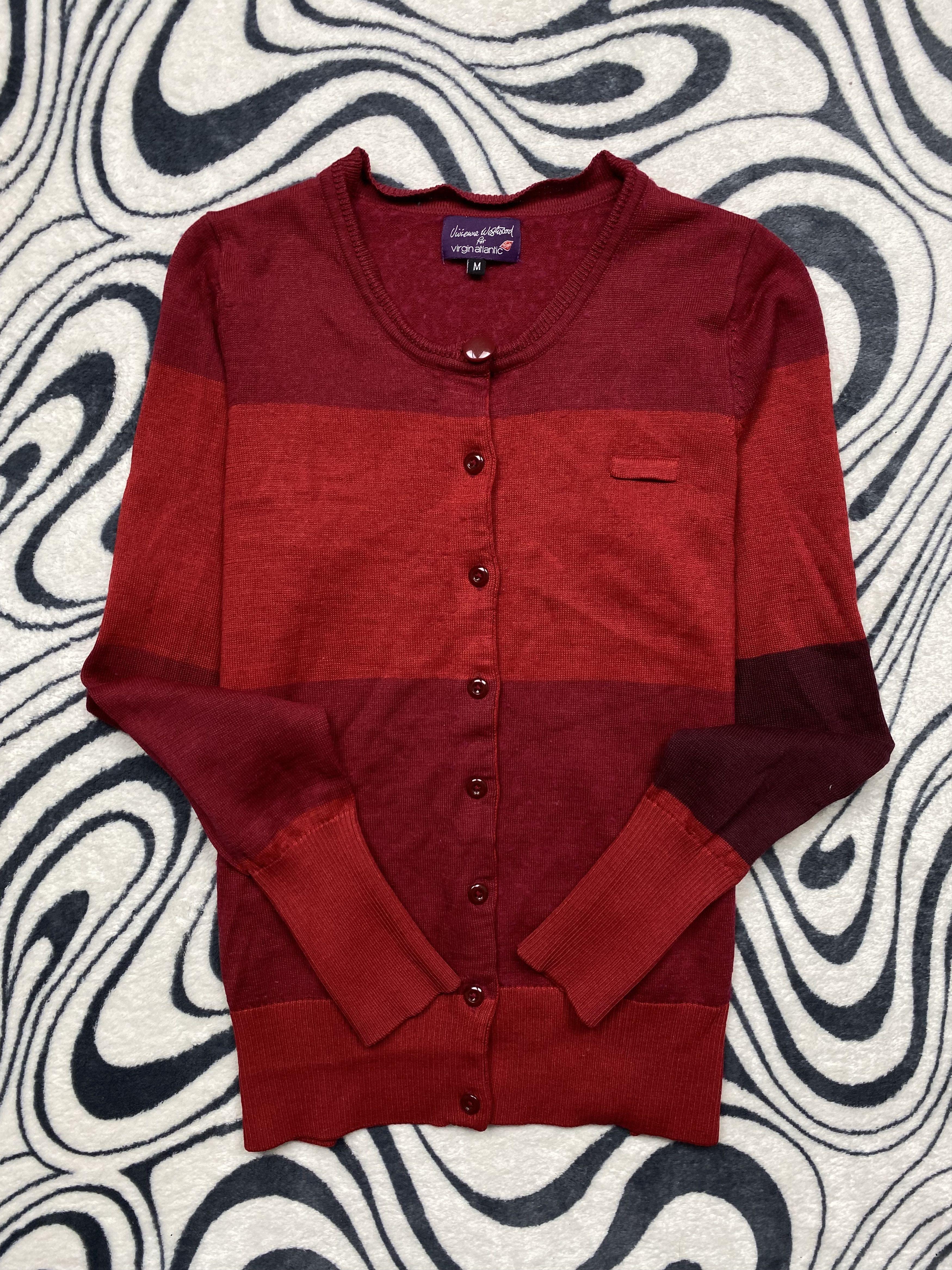 VIVIENNE WESTWOOD wool blend cardy
