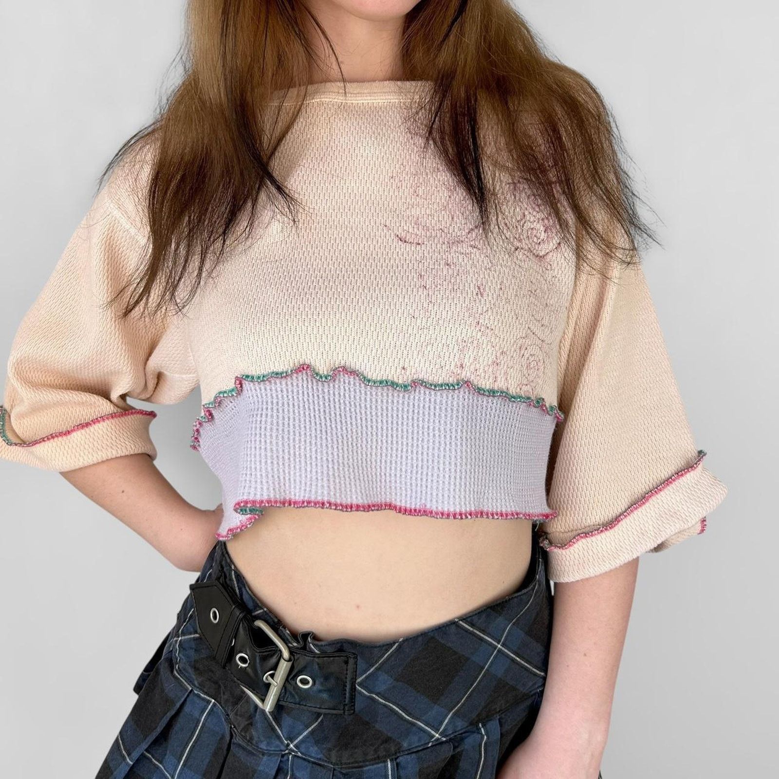 Other upcycled boho hippie festival top Size XS / US 0-2 / IT 36-38 - 1 Thumbnail