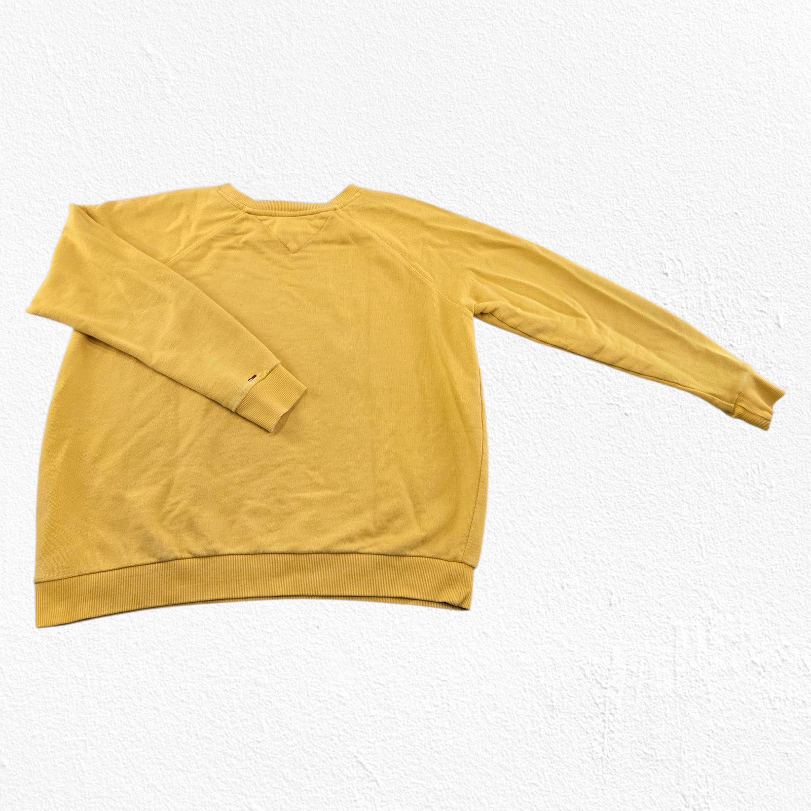 Tommy Jeans Tommy Jeans Yellow Collegiate Crewneck Sweatshirt Size Small Size S / US 4 / IT 40 - 8 Thumbnail
