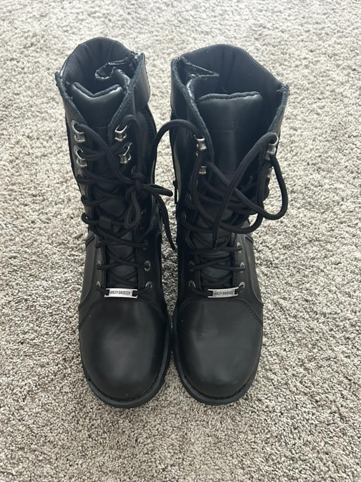Harley Davidson Harley-Davidson Unisex FXRG Lace-Up Boots (Women 9, Men 7) Size ONE SIZE - 4 Thumbnail