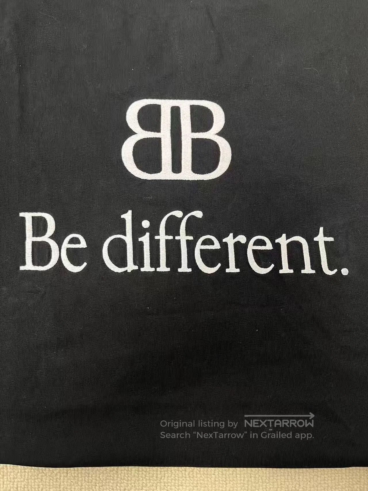 Balenciaga Balenciaga 2B Logo Embroidered Crewneck T-shirt. Size US M / EU 48-50 / 2 - 3 Thumbnail