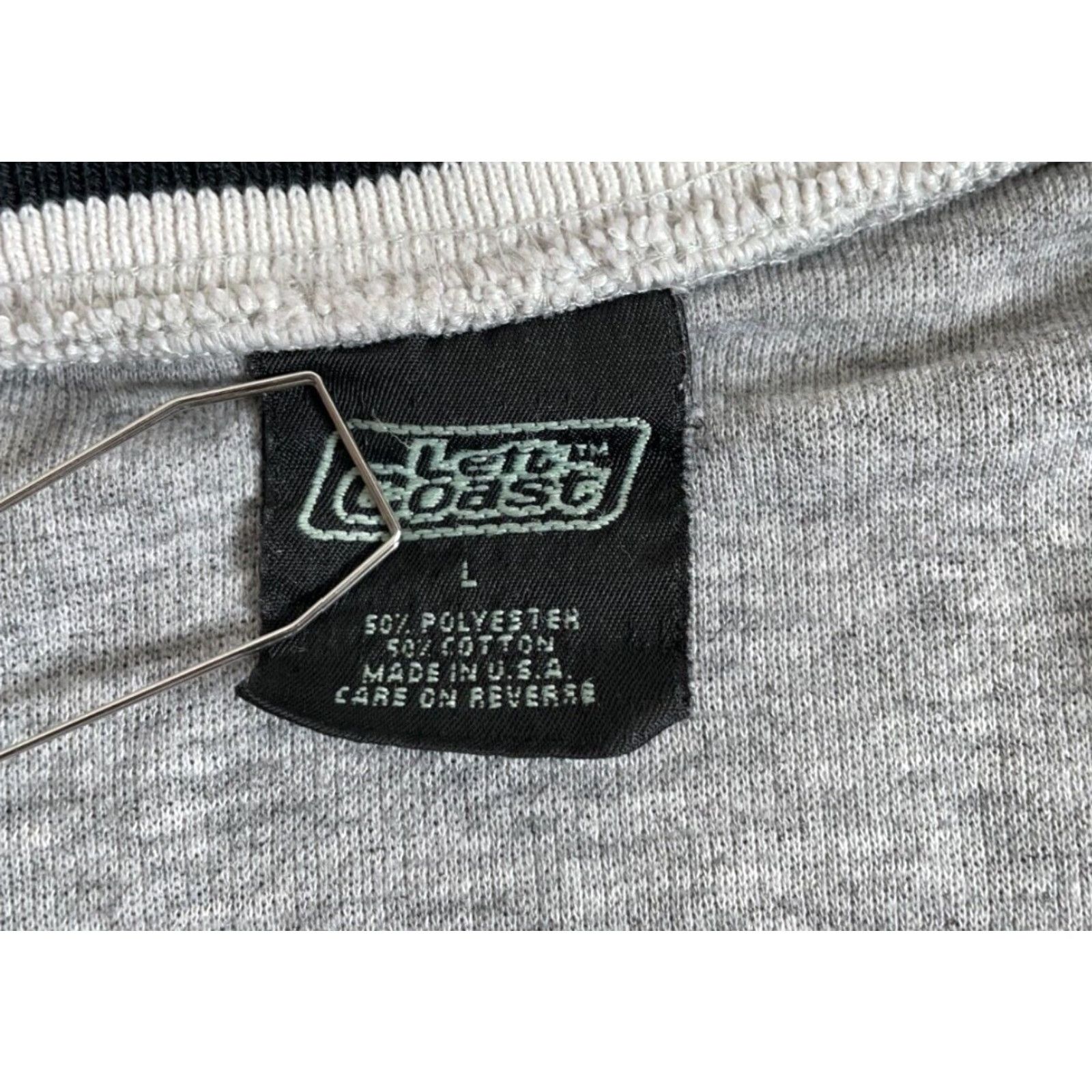 Vintage VINTAGE Left Coast T-Shirt Adult Large Gray Knit USA Made Knit 90s Preppy Shirt Mens Size US L / EU 52-54 / 3 - 4 Thumbnail