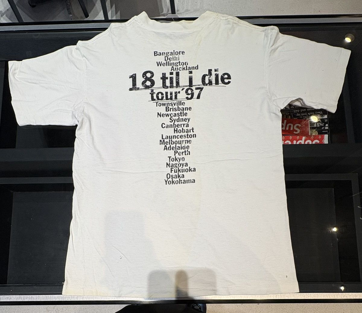 Other Bryan Adams 18 ‘Til I Die Tour 1997 Tee Size US L / EU 52-54 / 3 - 3 Thumbnail