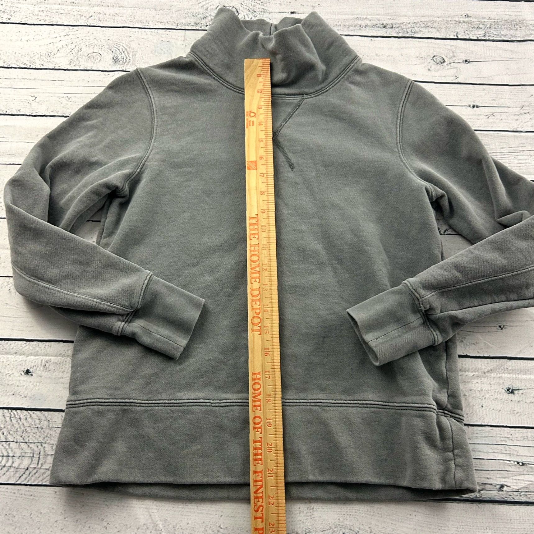 Madewell Madewell Sweatshirt Mock Neck XS Women Gray Shirt XS Womens Madewell Sweatshirt Mock Neck Gray XS Women Size XS / US 0-2 / IT 36-38 - 3 Thumbnail
