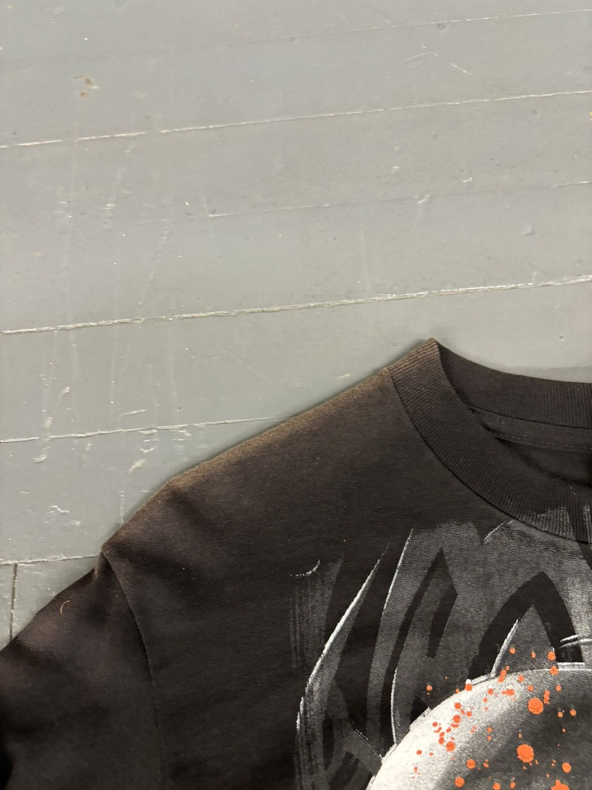 Vintage Vintage Hot Leather biker flame skull tee Y2K Size US M / EU 48-50 / 2 - 5 Thumbnail