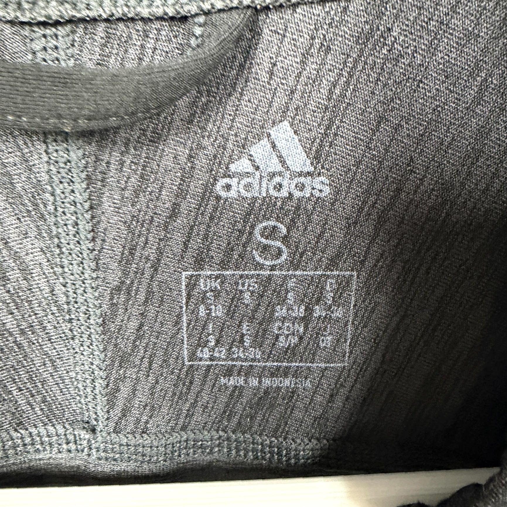 Adidas Adidas Track Jacket Womens S Gray Full Zip Heathered Running Sporty Athleisure Size S / US 4 / IT 40 - 5 Thumbnail