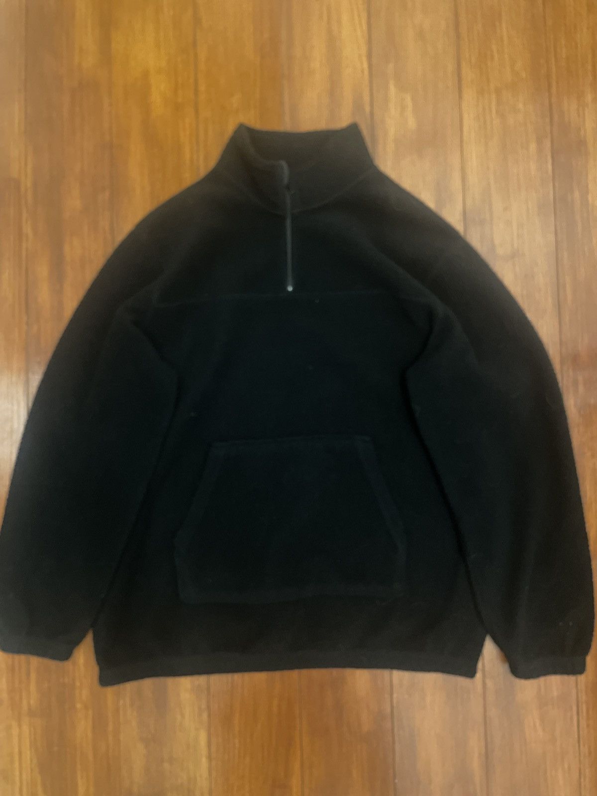 Other Black Fleece Quarter Zip Size US L / EU 52-54 / 3 - 1 Thumbnail