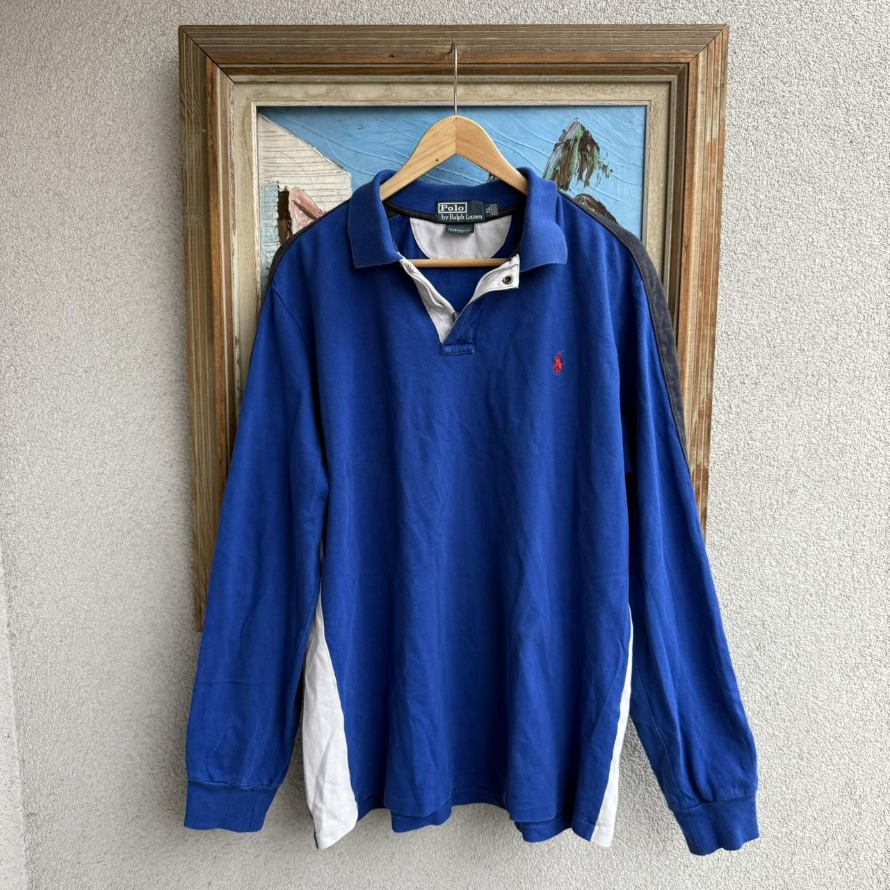 Polo Ralph Lauren Ralph Lauren Polo Rugby Sweatshirt Blue Size US L / EU 52-54 / 3 - 1 Thumbnail