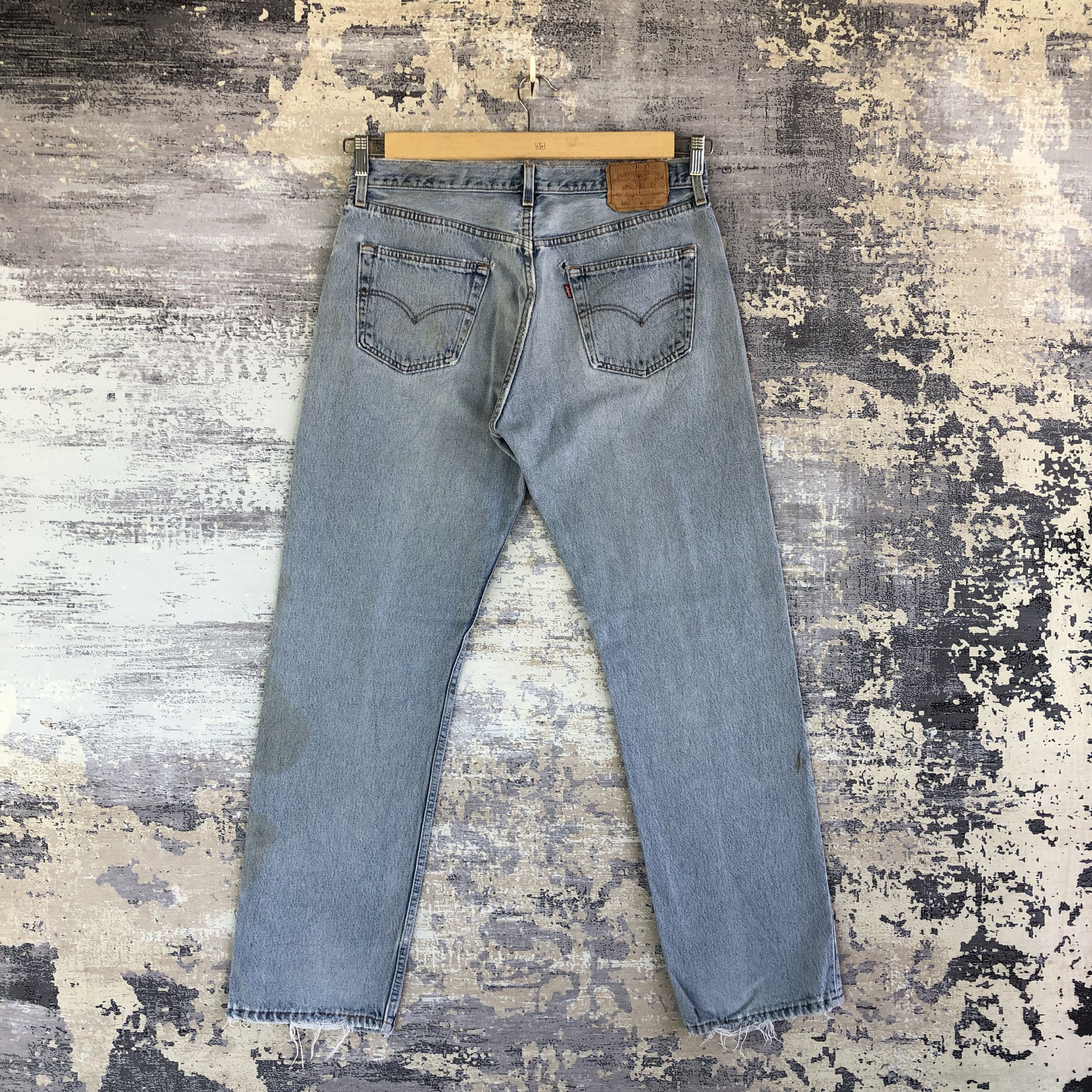Levi's Vintage Levis 501 Sun Faded Jeans Levi's Stonewash Denim Size US 34 / EU 50 - 2 Thumbnail