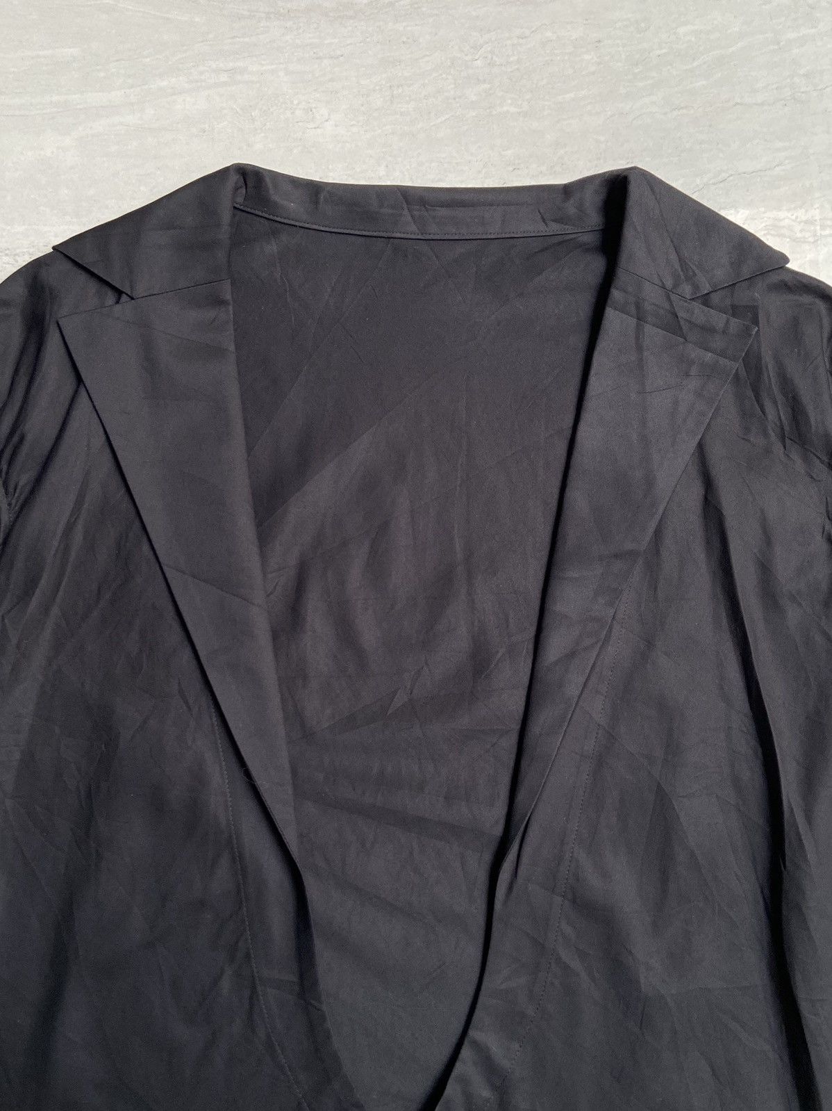 Yohji Yamamoto Yohji Yamamoto Black Outer/T-shirt Size US S / EU 44-46 / 1 - 3 Thumbnail