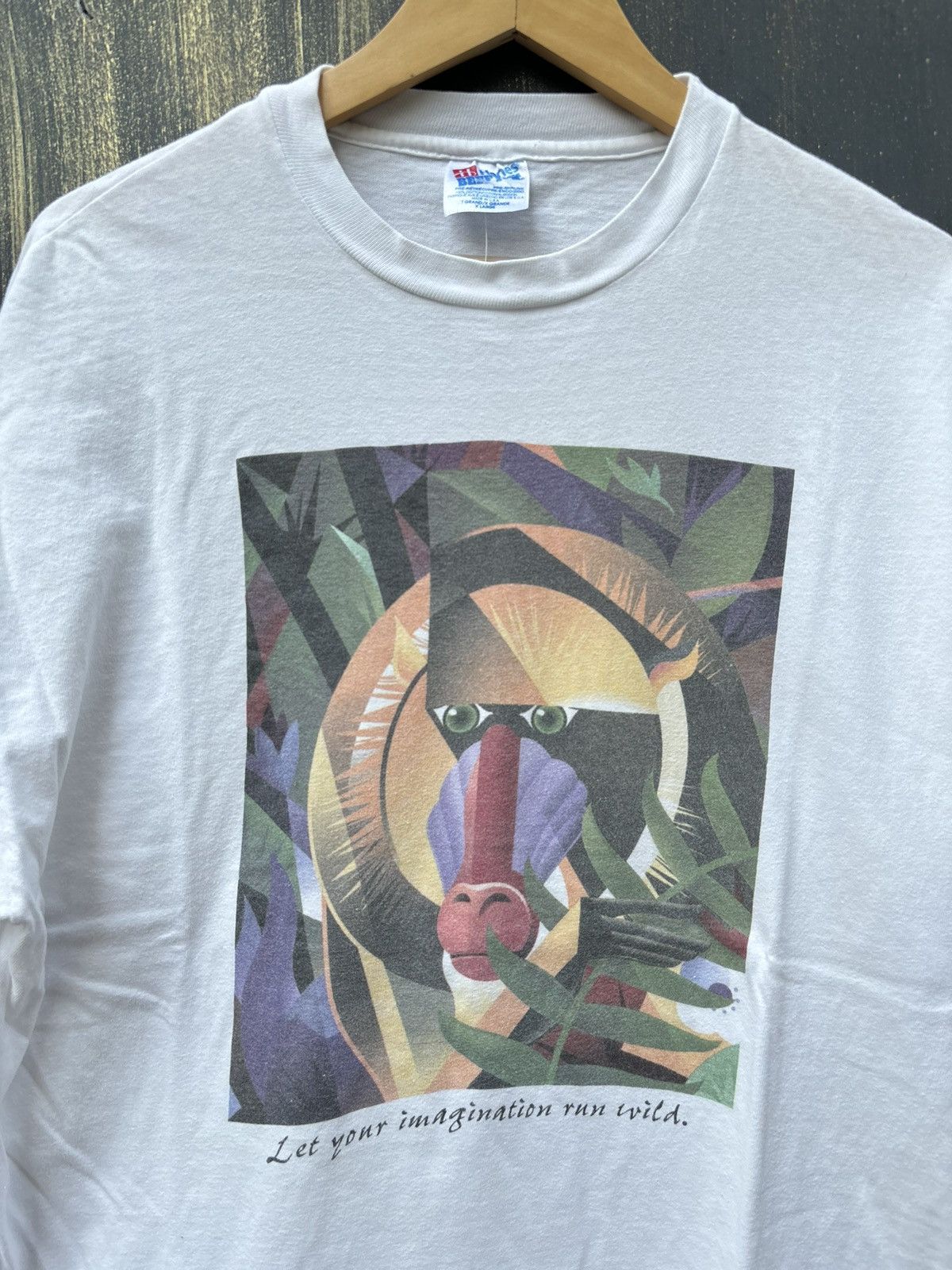 Vintage RARE! Vintage 90’s Art Adobe Illustrator Promo Animal Size US XL / EU 56 / 4 - 4 Thumbnail
