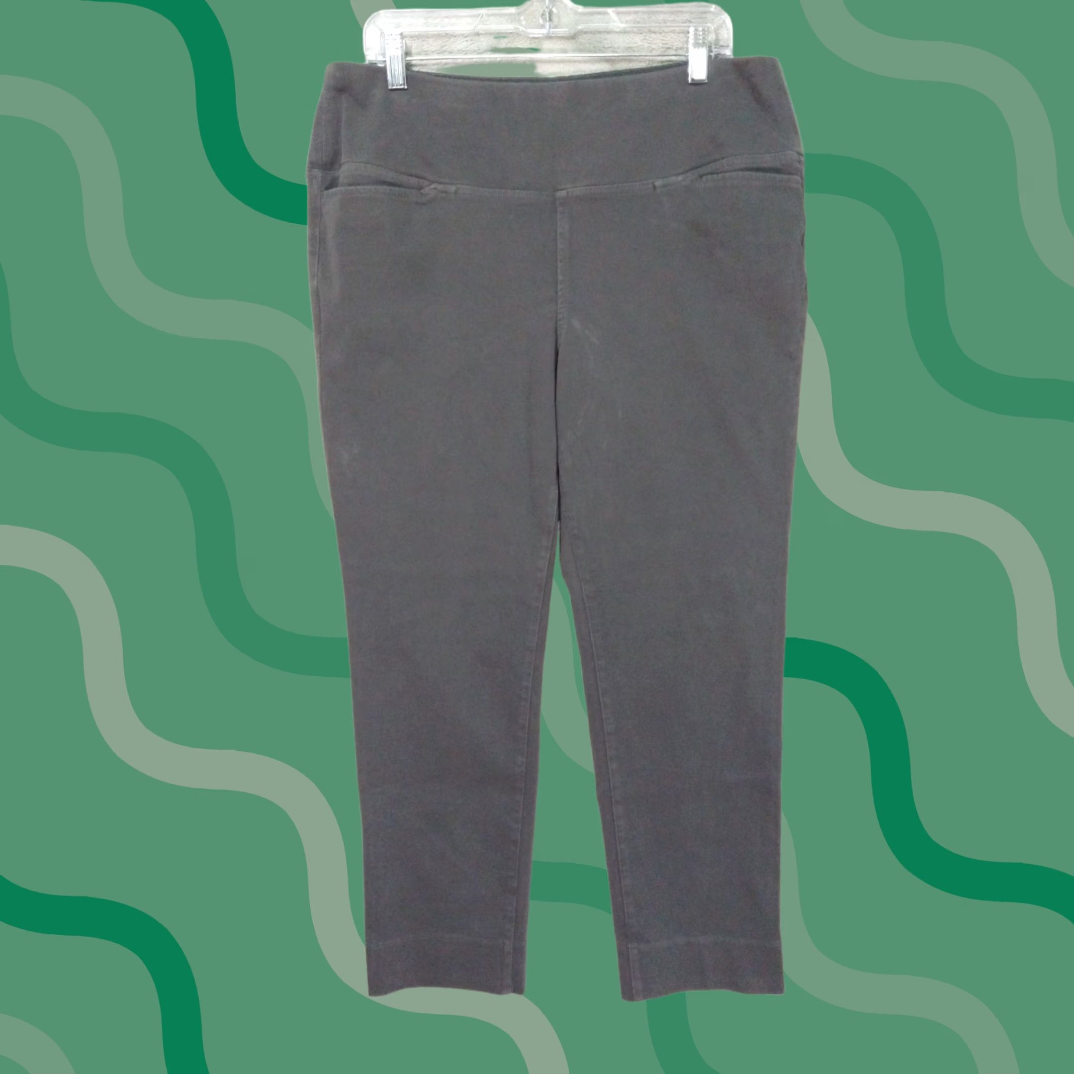 J. Jill J Jill Pants Womens Large Gray Wearever Collection Pull On Stretch High Rise Size 36" / US 14 / IT 50 - 1 Thumbnail