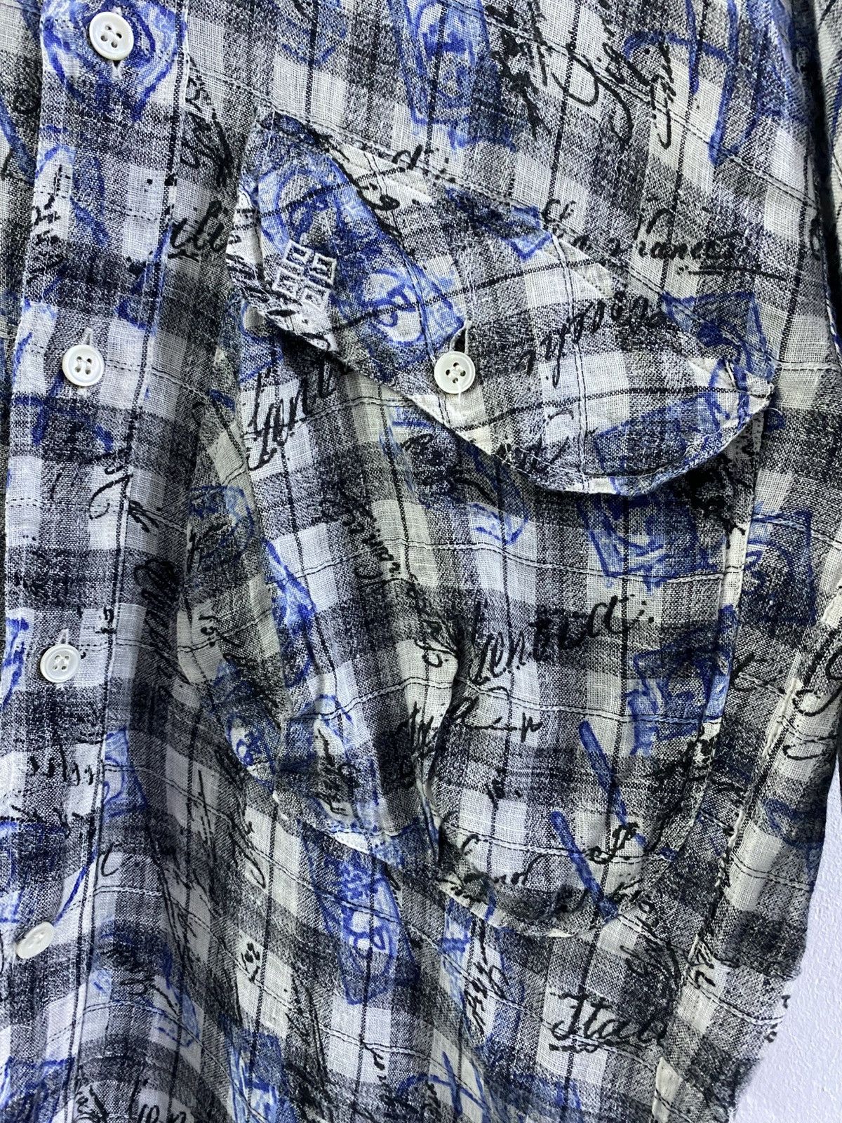 Givenchy Givenchy Gentleman Paris 3D Big Pocket OVP Shirts Size US M / EU 48-50 / 2 - 6 Thumbnail