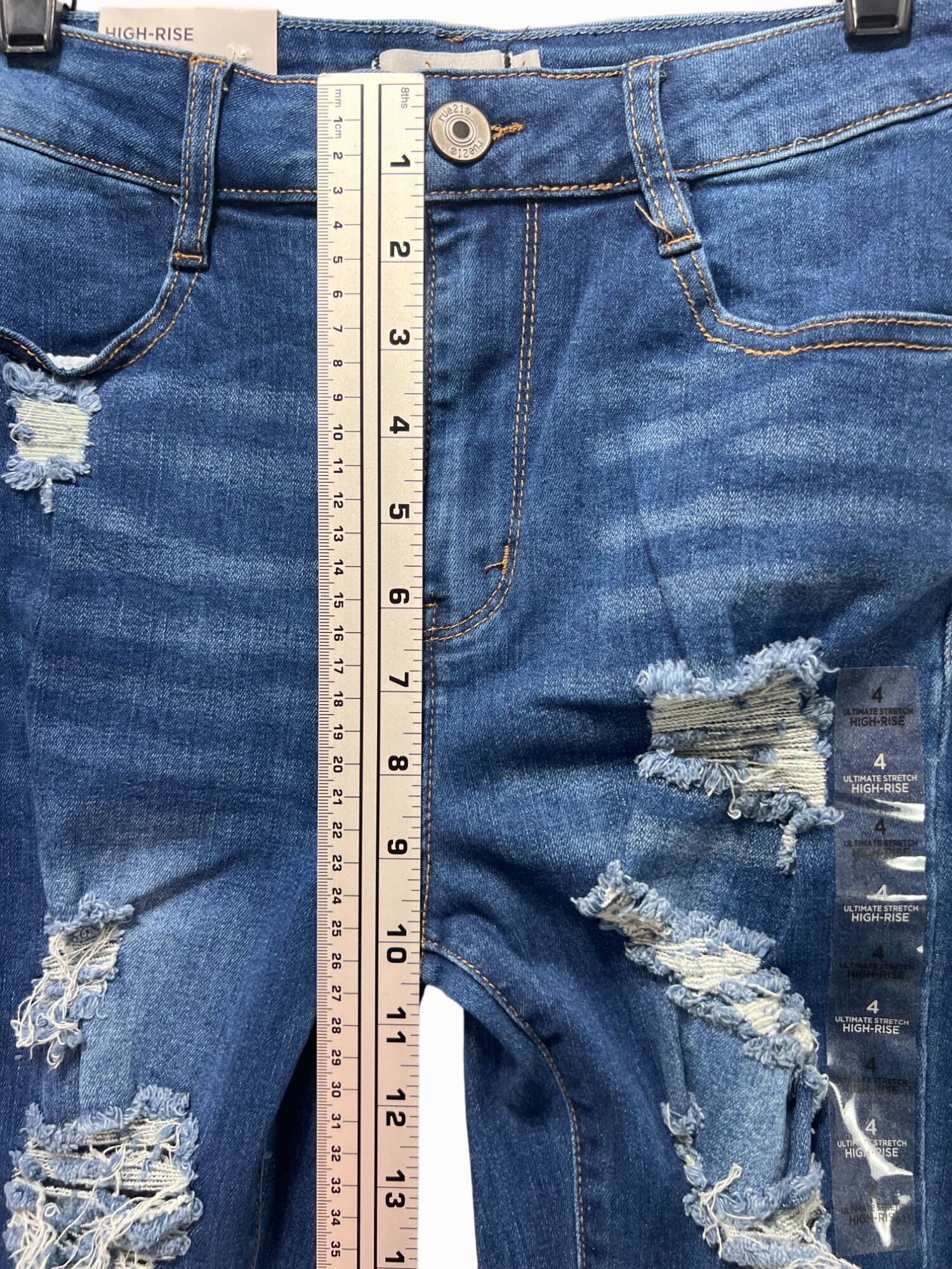 rue21 Rue 21 - Women's Ultimate Stretch High-Rise Skinny Jeans Dis Size 27" / US 4 / IT 40 - 5 Thumbnail
