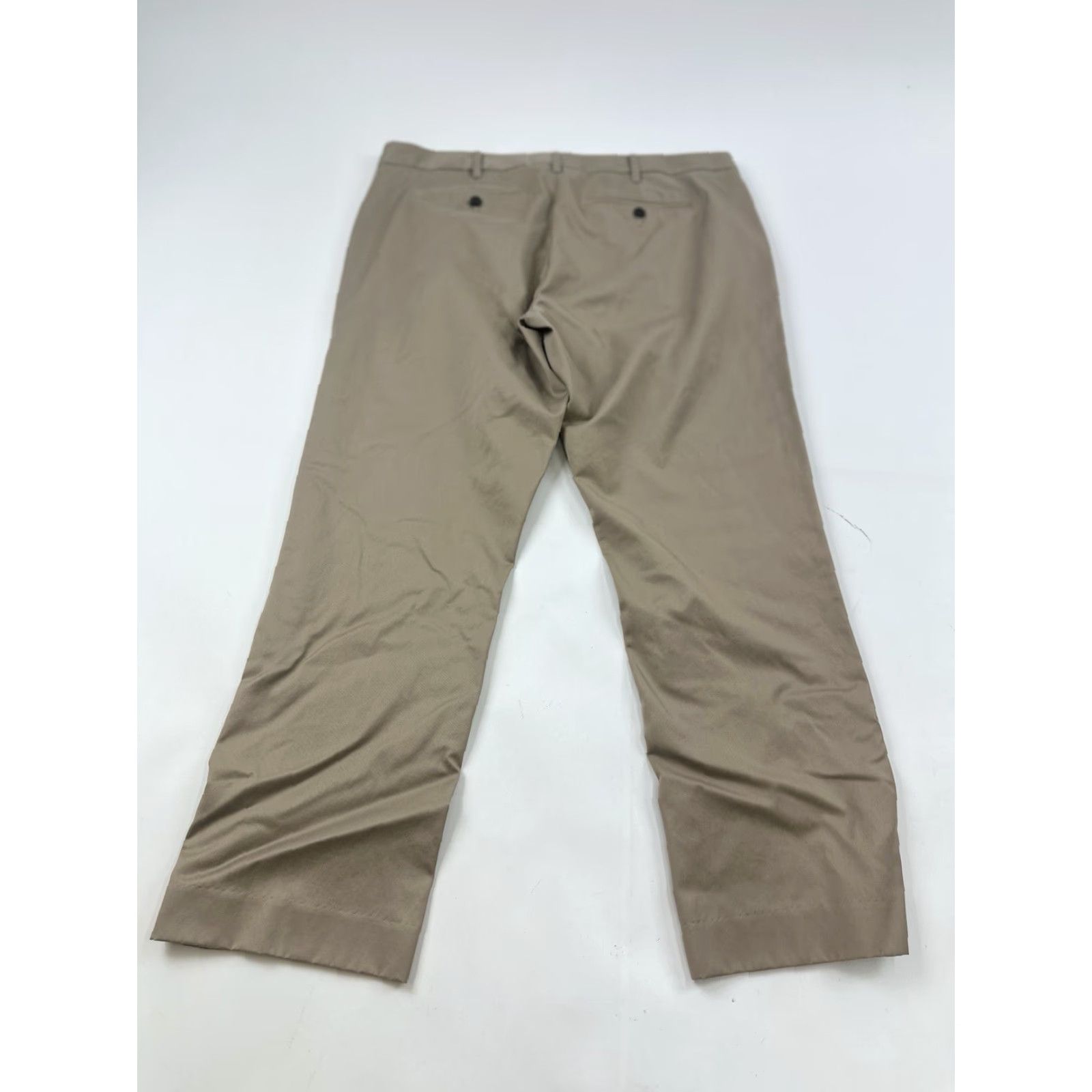 Bonobos Bonobos Pants Men 36x27 Khaki Tan Chino Classic Slimming Pockets Altered Hem 35x32 Beige City Preppy Golf 90s Mens Size US 36 / EU 52 - 2 Thumbnail