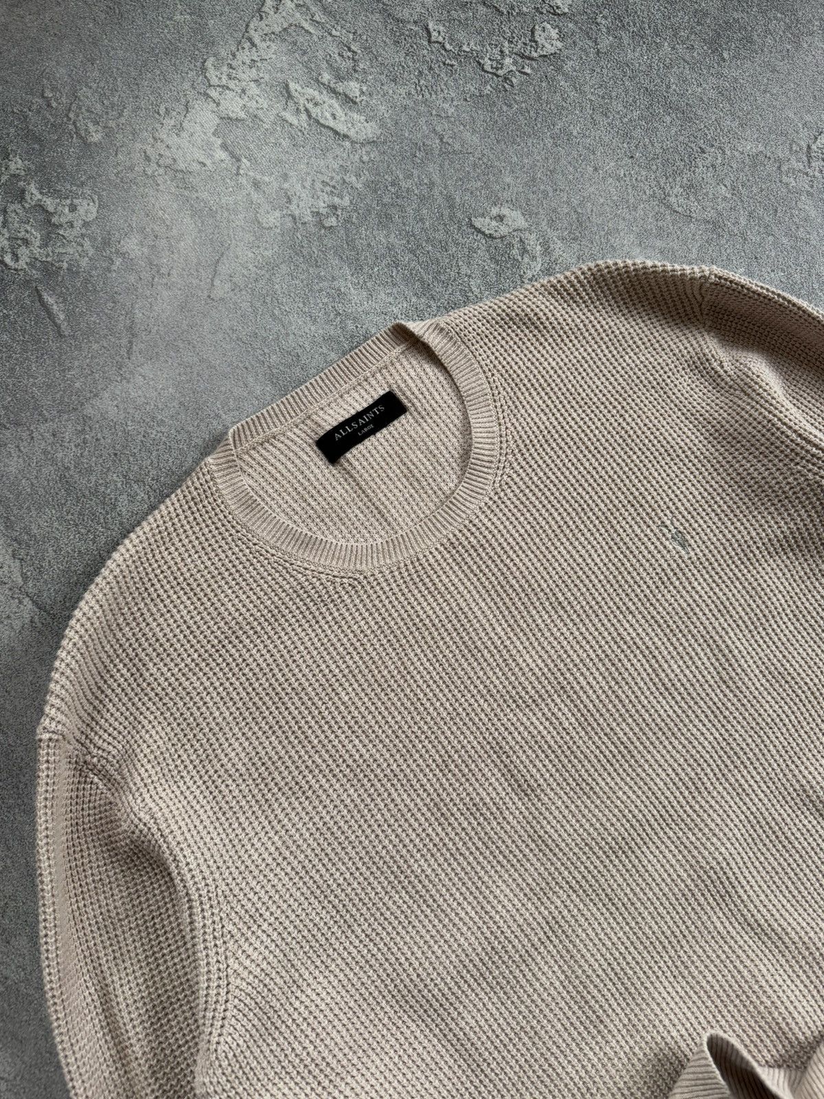 Allsaints × Designer Allsaints L trias crew MK068G knitwear sweater sweatshirt Size US L / EU 52-54 / 3 - 2 Thumbnail