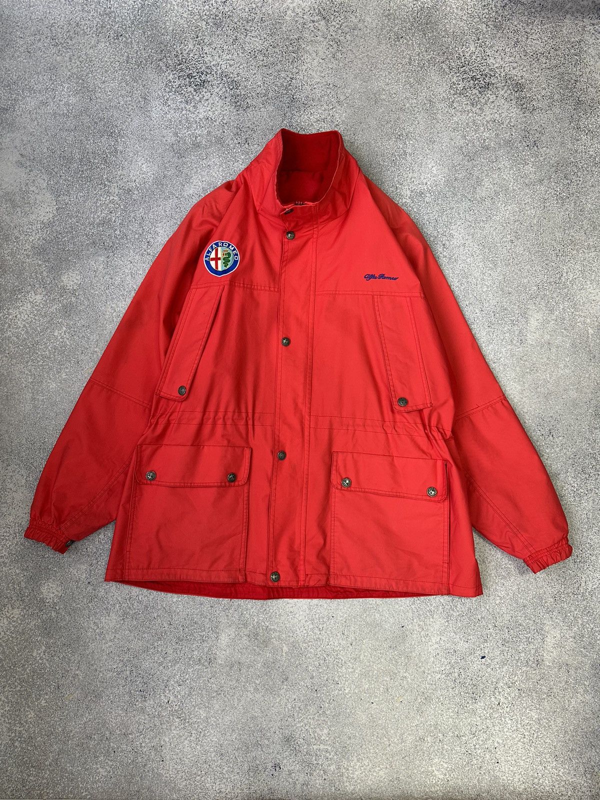 image of Alpha Romeo Racing Formula 1 Italy Jacket in Red, Men's (Size XL)