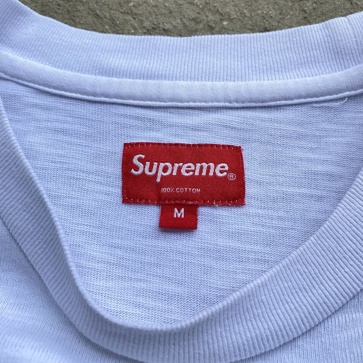 Supreme Supreme White Pocket Longsleeves Size US M / EU 48-50 / 2 - 11 Thumbnail