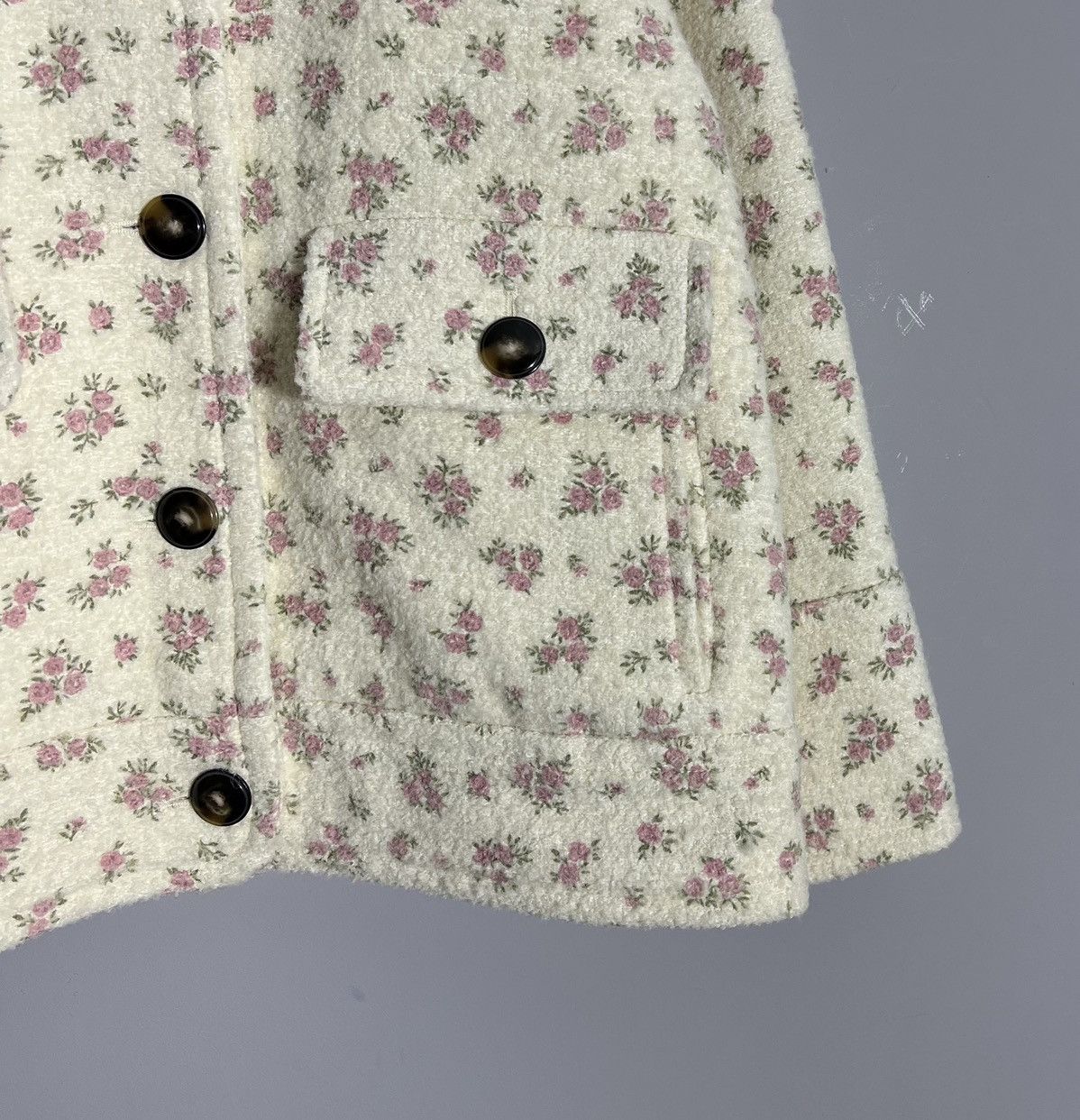 Sezane Sezane Leo Coat Floral Jacket Size M / US 6-8 / IT 42-44 - 4 Thumbnail